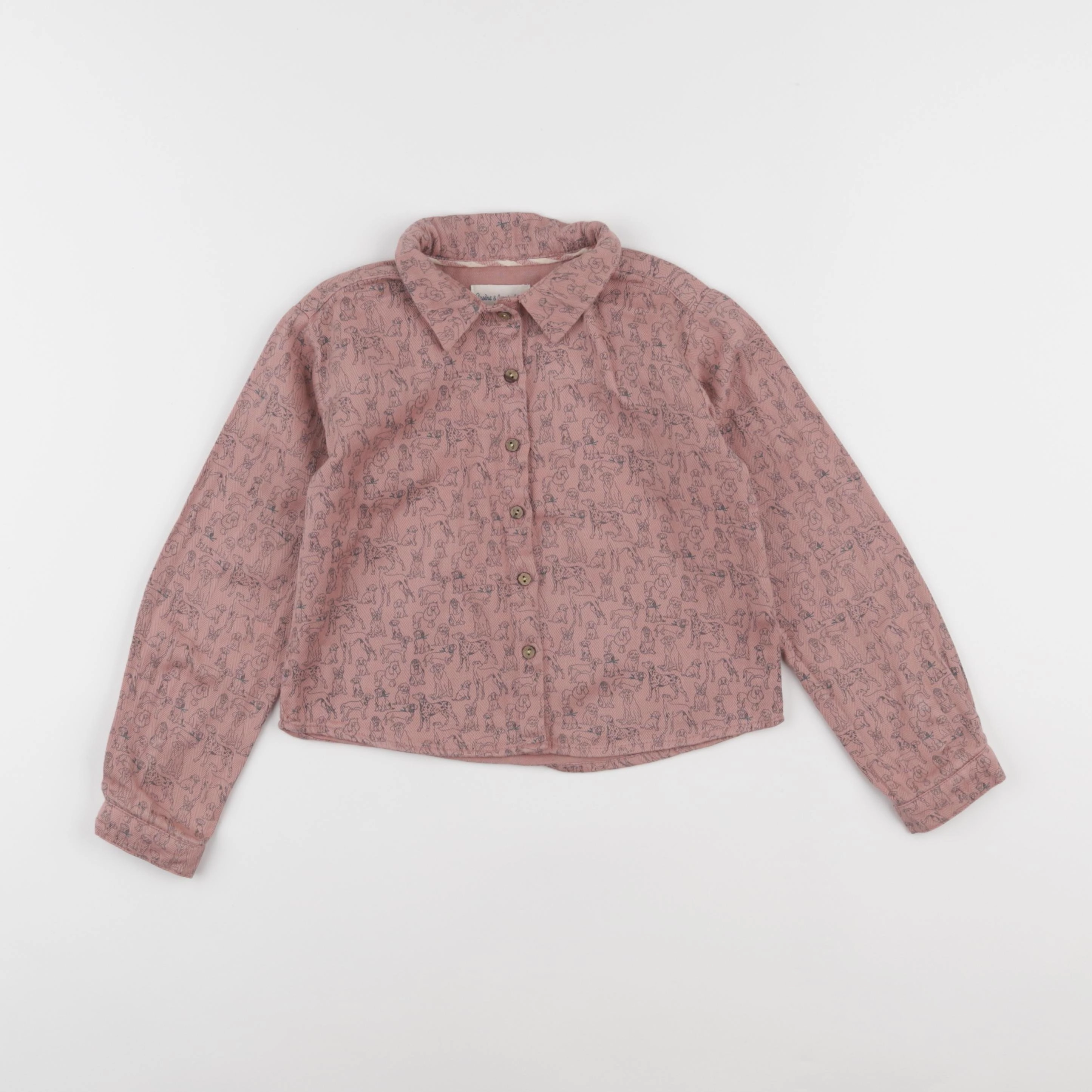 Arsène et les pipelettes - blouse rose - 4 ans