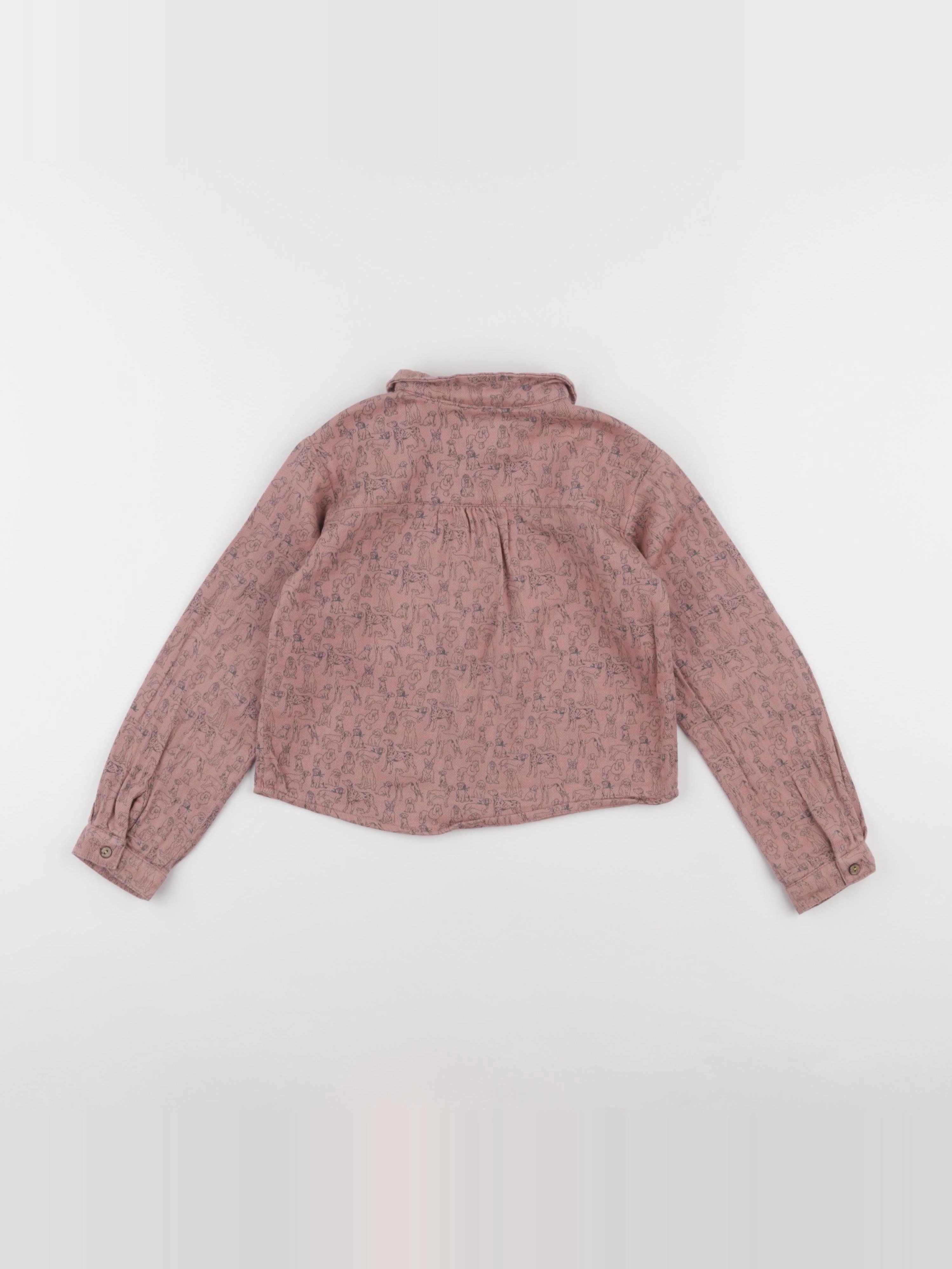 Arsène et les pipelettes - blouse rose - 4 ans