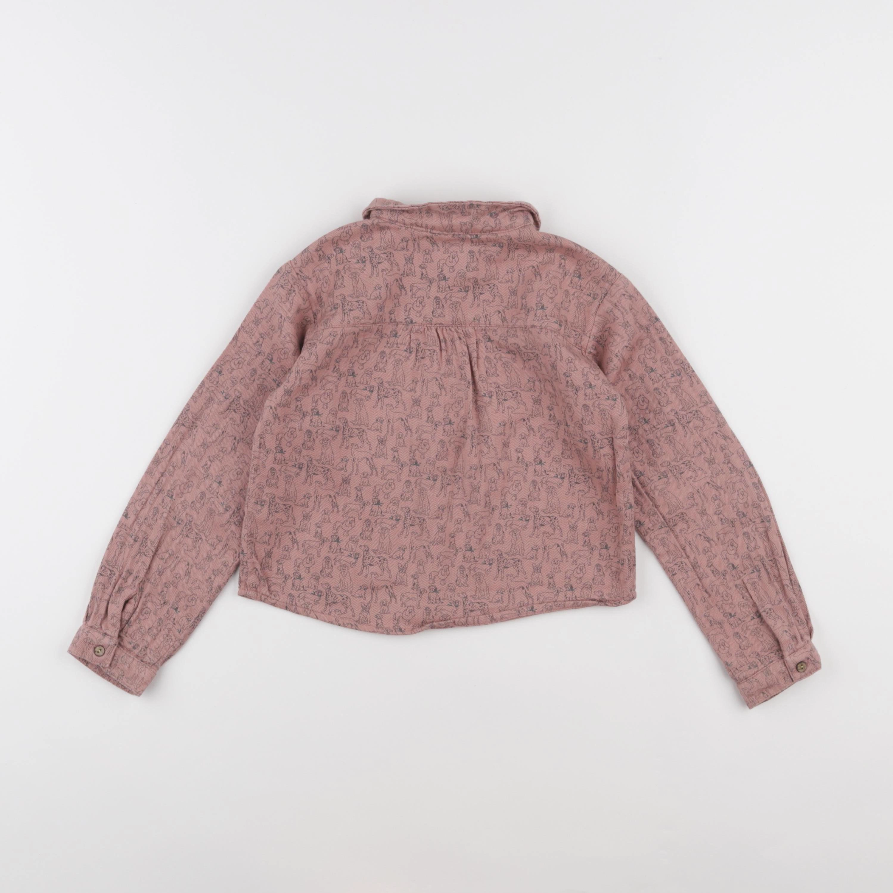 Arsène et les pipelettes - blouse rose - 4 ans
