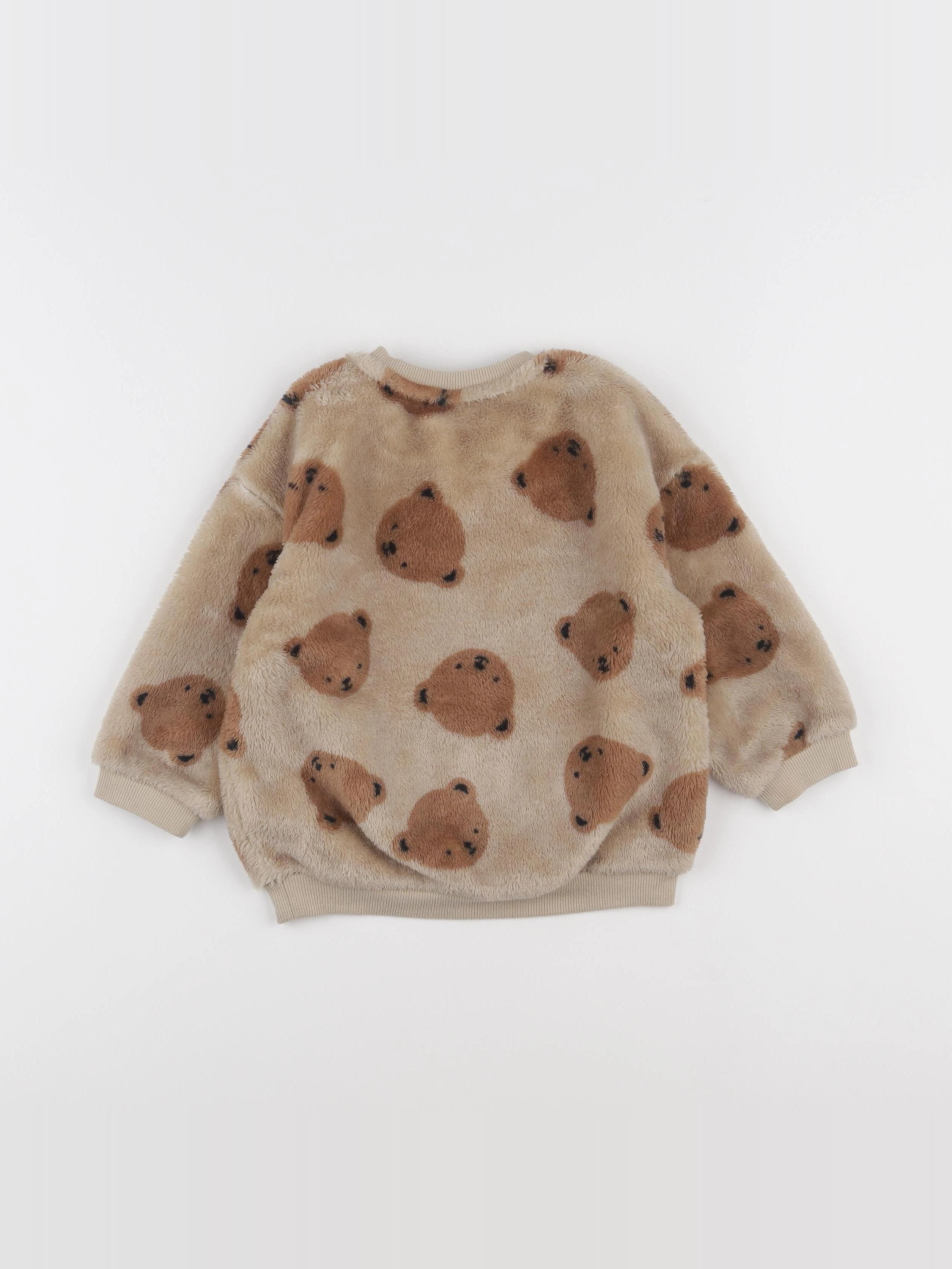 H&M - pull marron - 12/18 mois