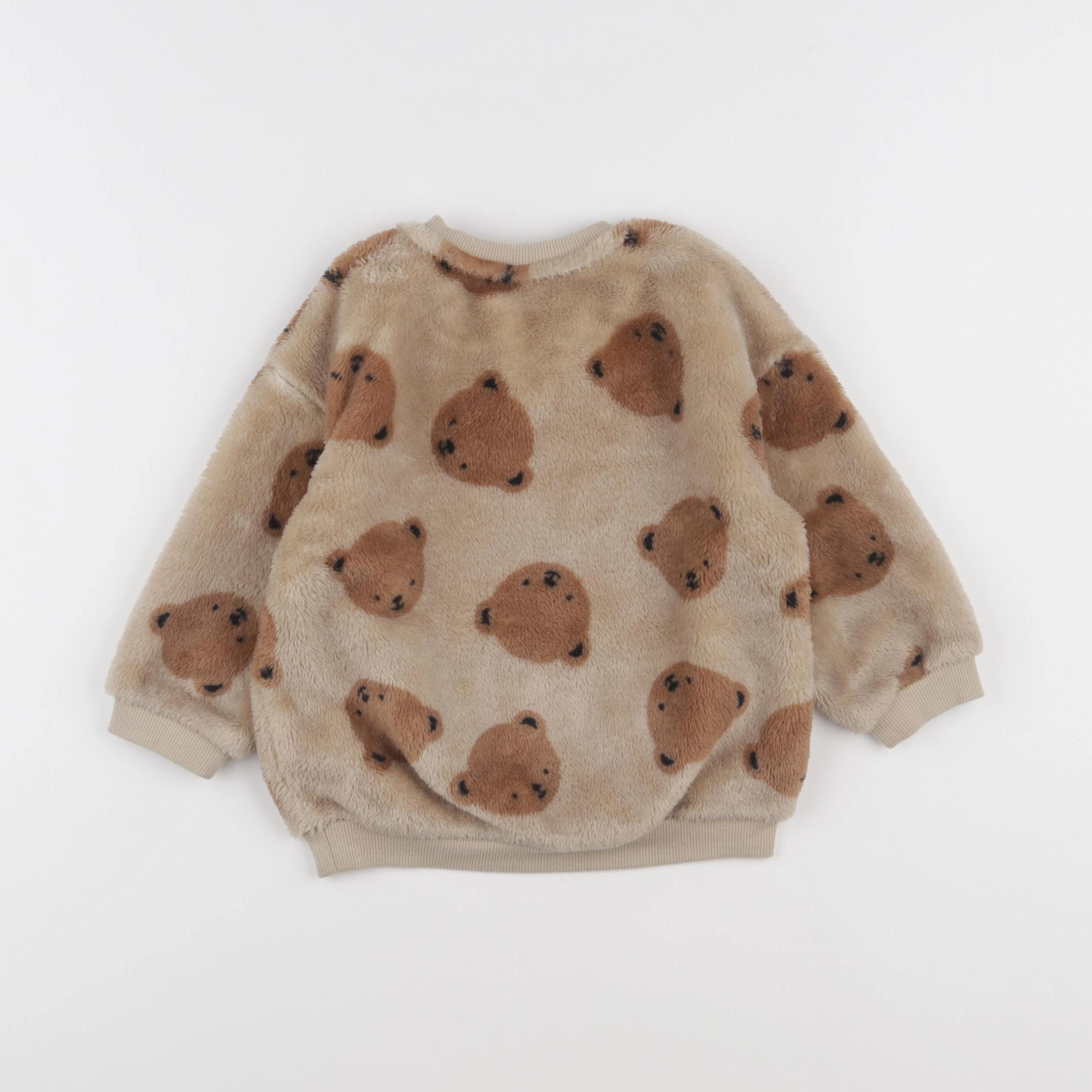 H&M - pull marron - 12/18 mois