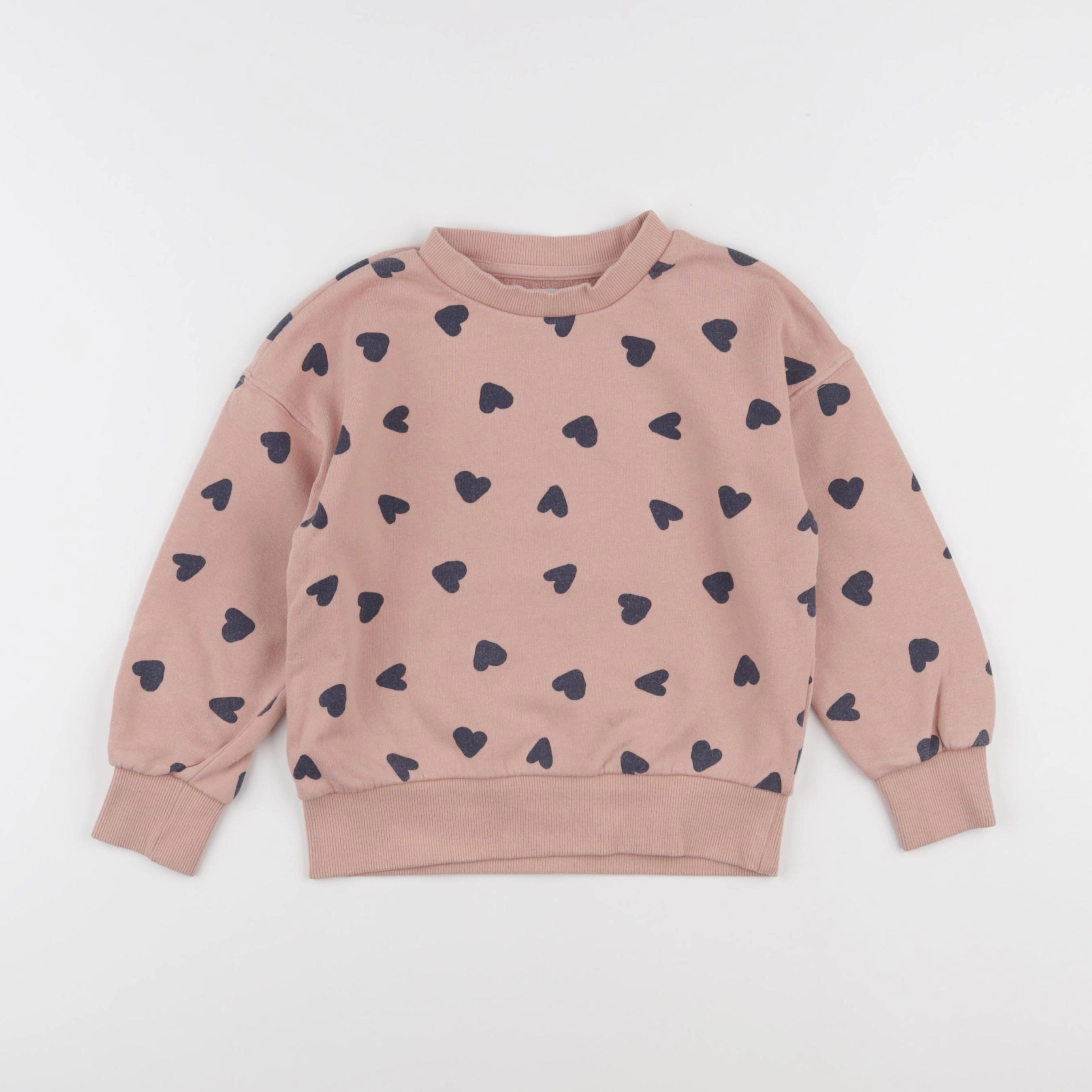 Monoprix - sweat rose - 6 ans