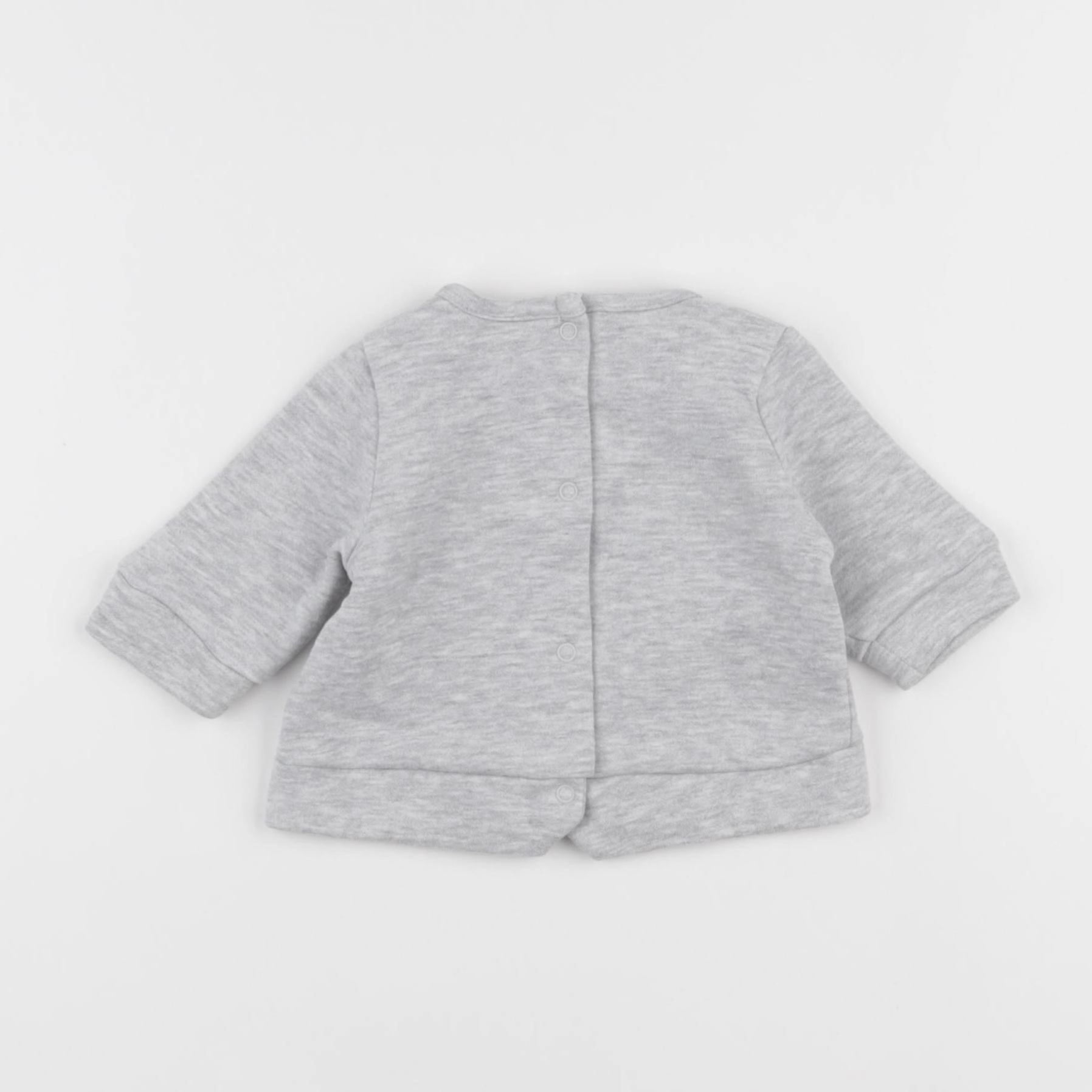 Vertbaudet - sweat gris - 1 mois