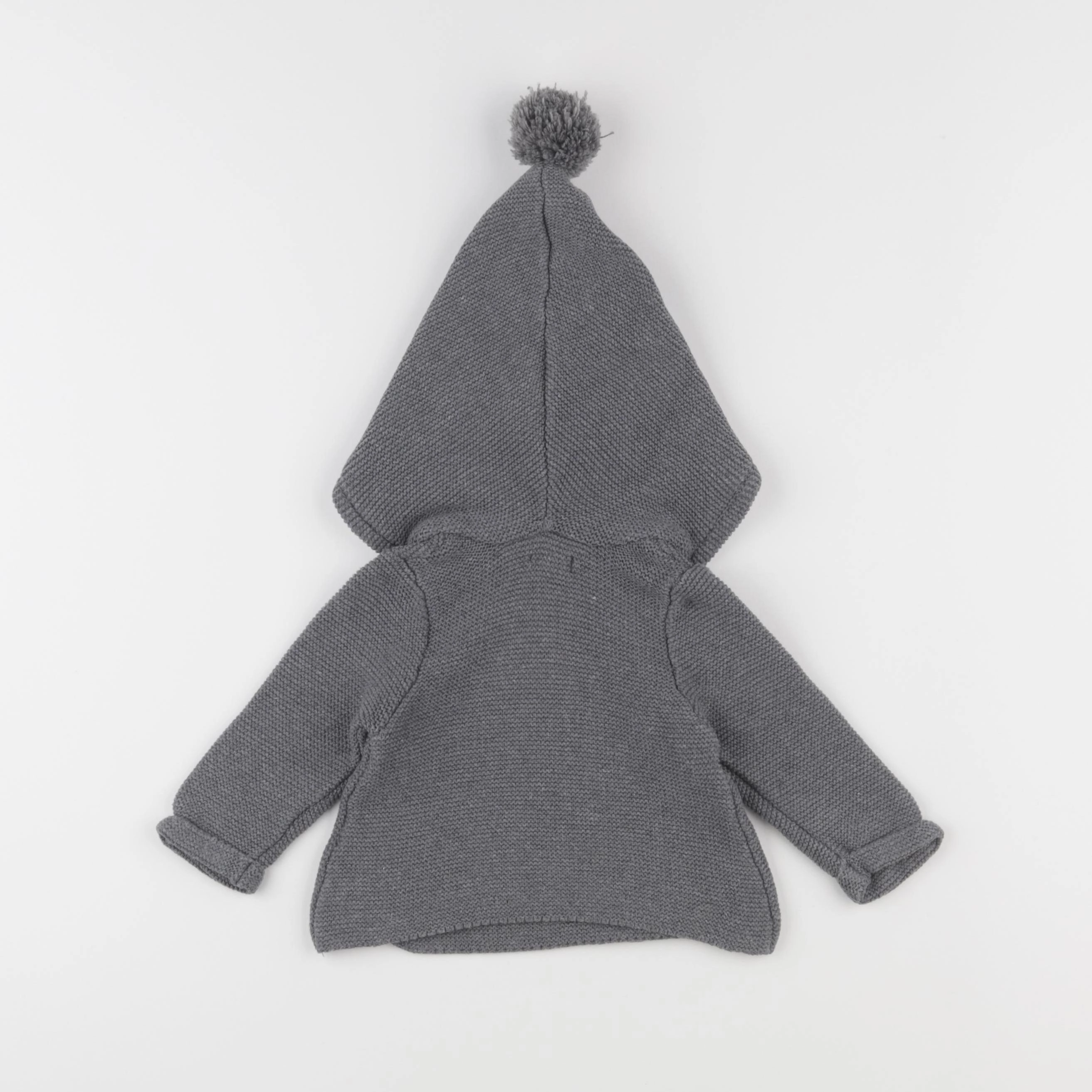 Vertbaudet - gilet gris - 3 mois