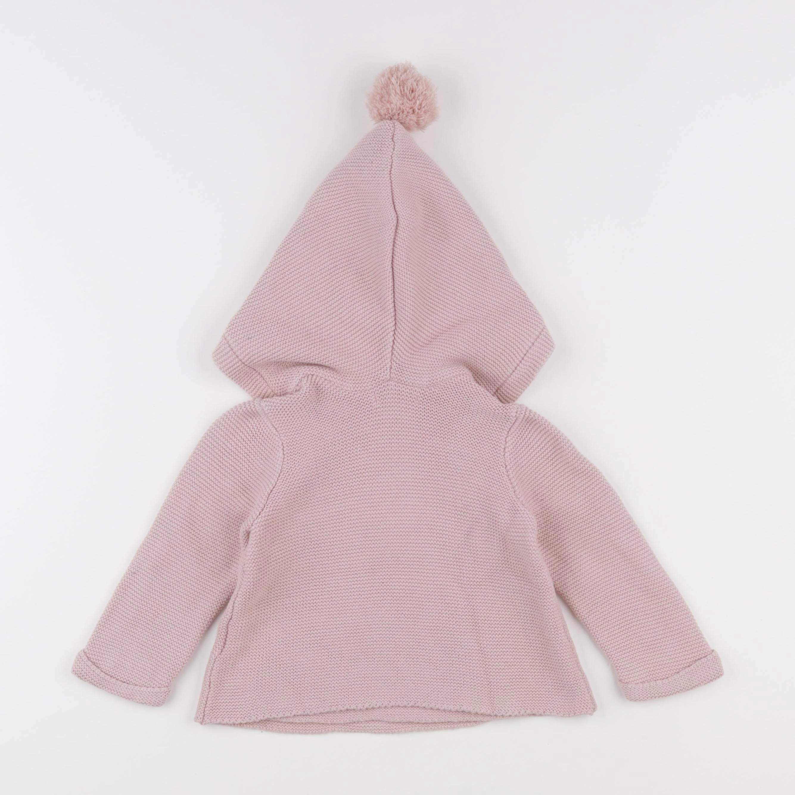 Vertbaudet - gilet rose - 12 mois