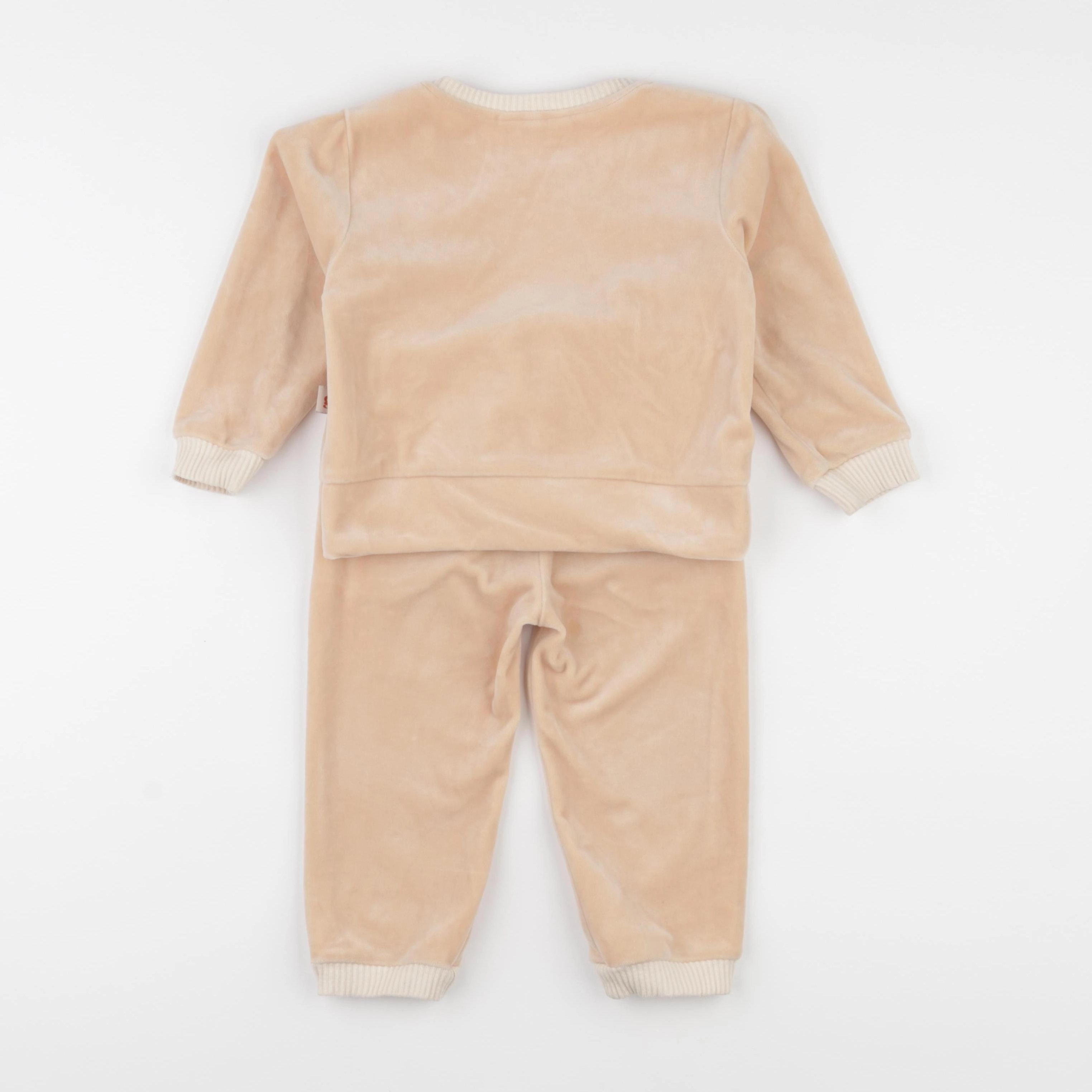 Gamin gamine - ensemble beige - 12/18 mois