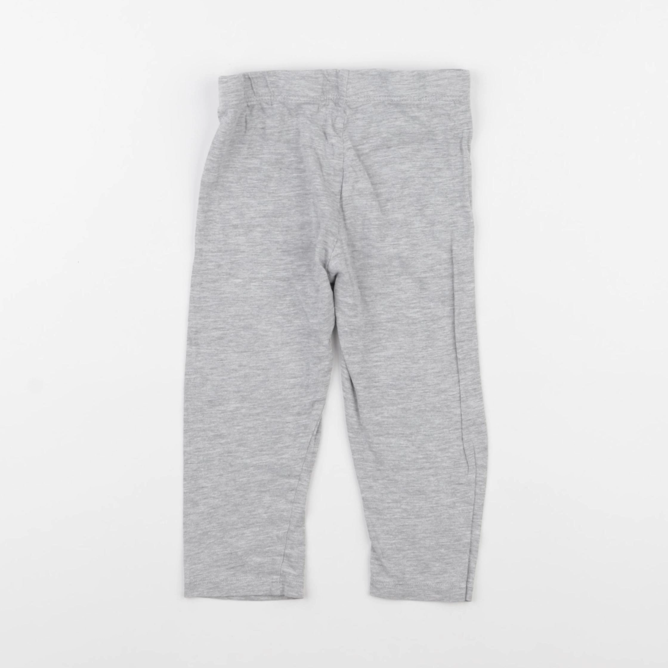 Vertbaudet - legging gris - 2 ans