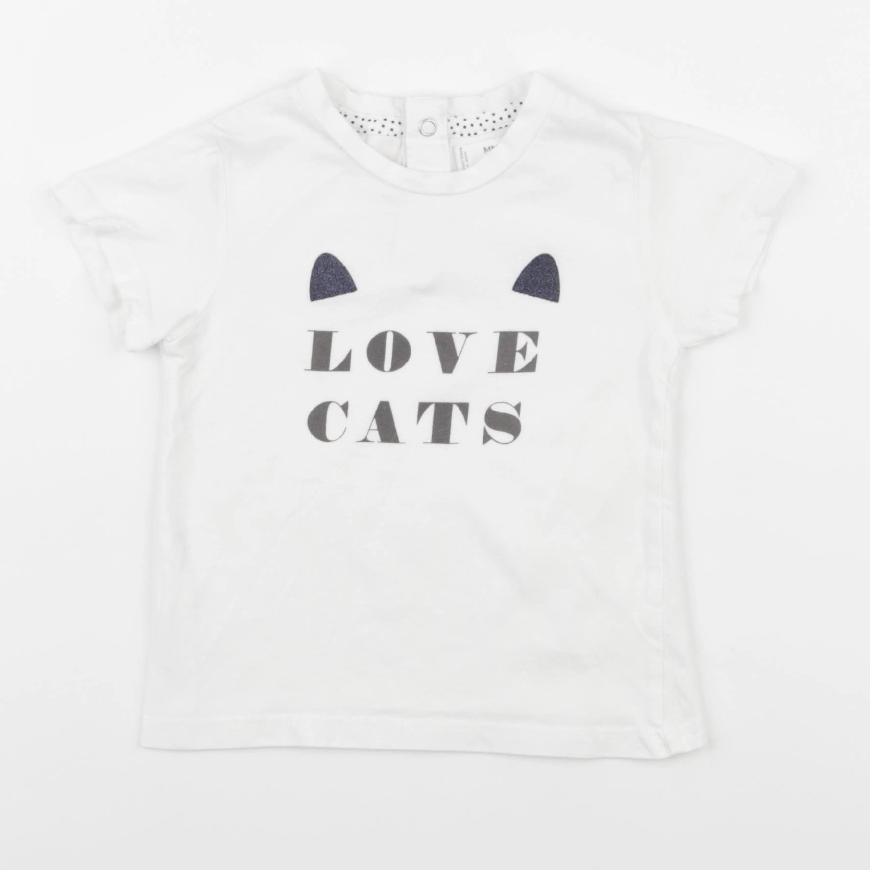 Mango - tee-shirt blanc - 12/18 mois