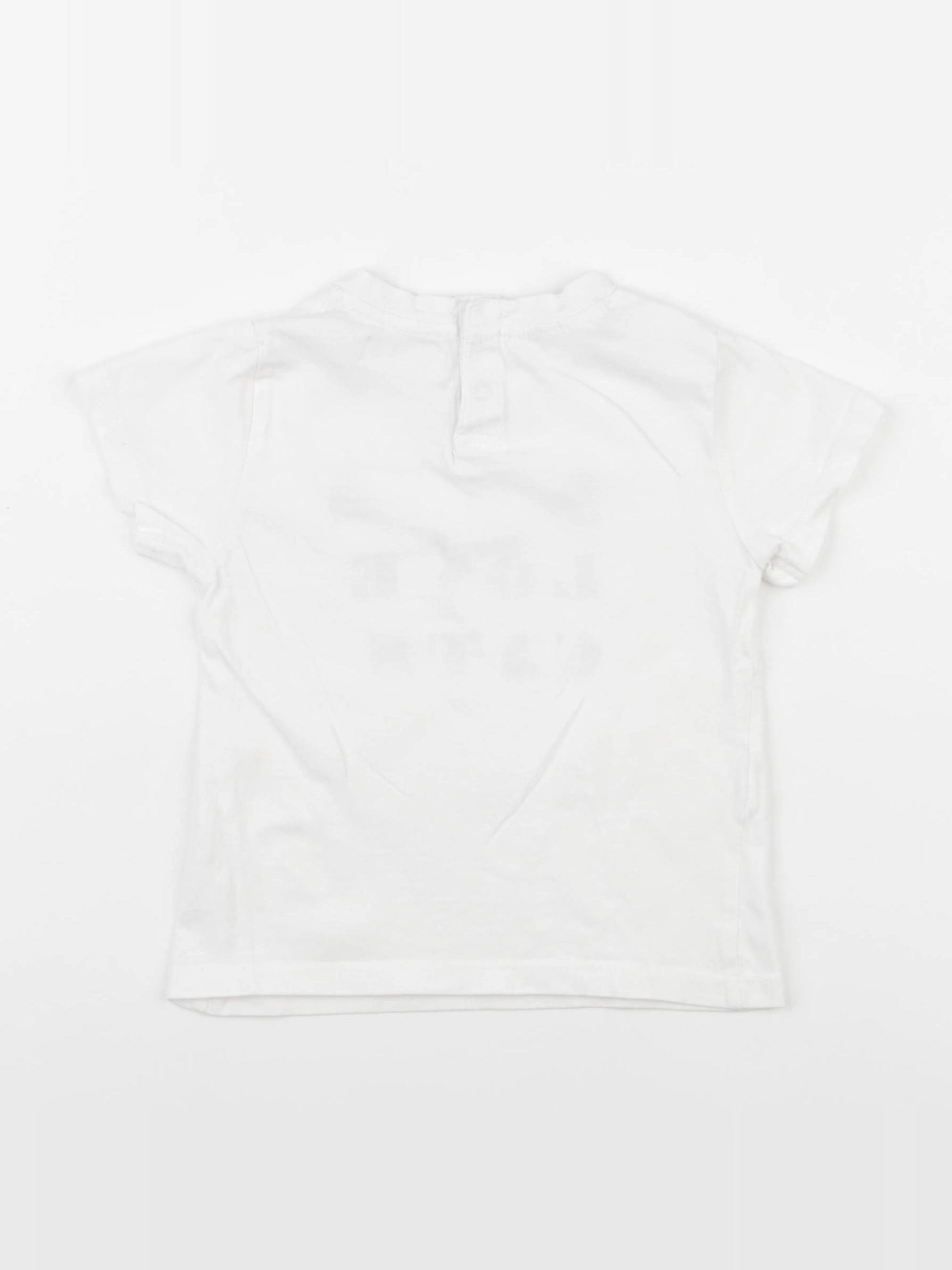 Mango - tee-shirt blanc - 12/18 mois