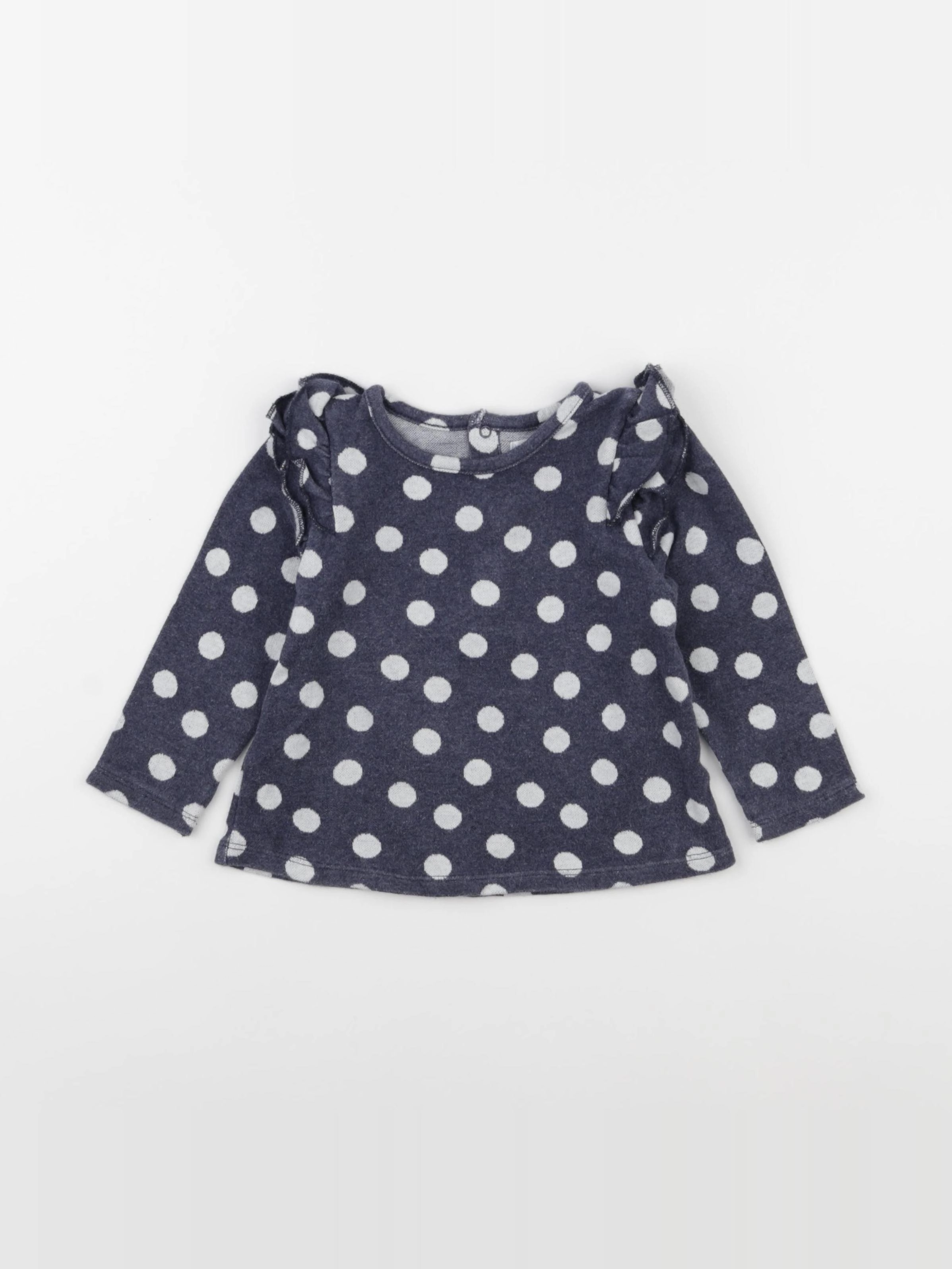 Boutchou - pull bleu - 24 mois