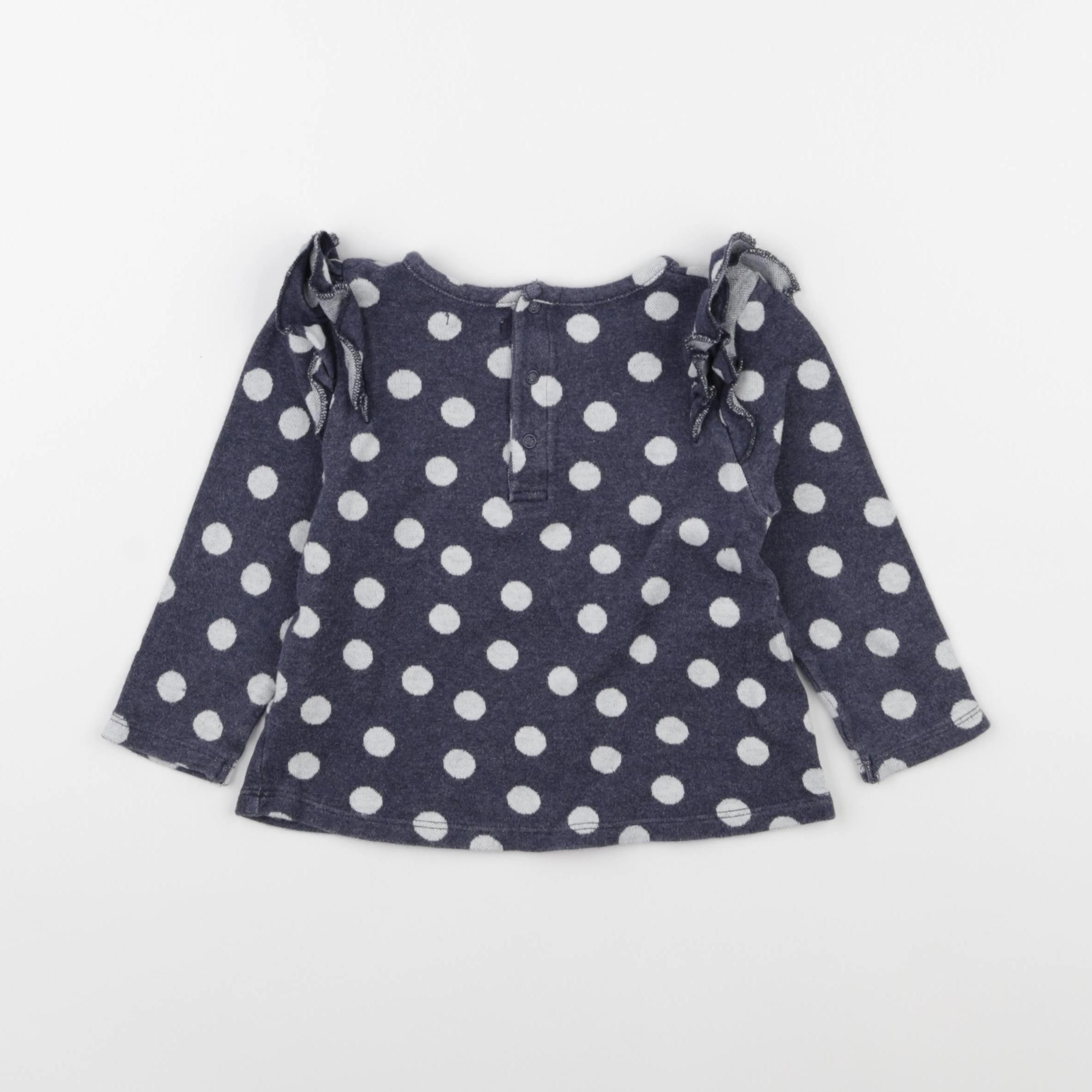 Boutchou - pull bleu - 24 mois