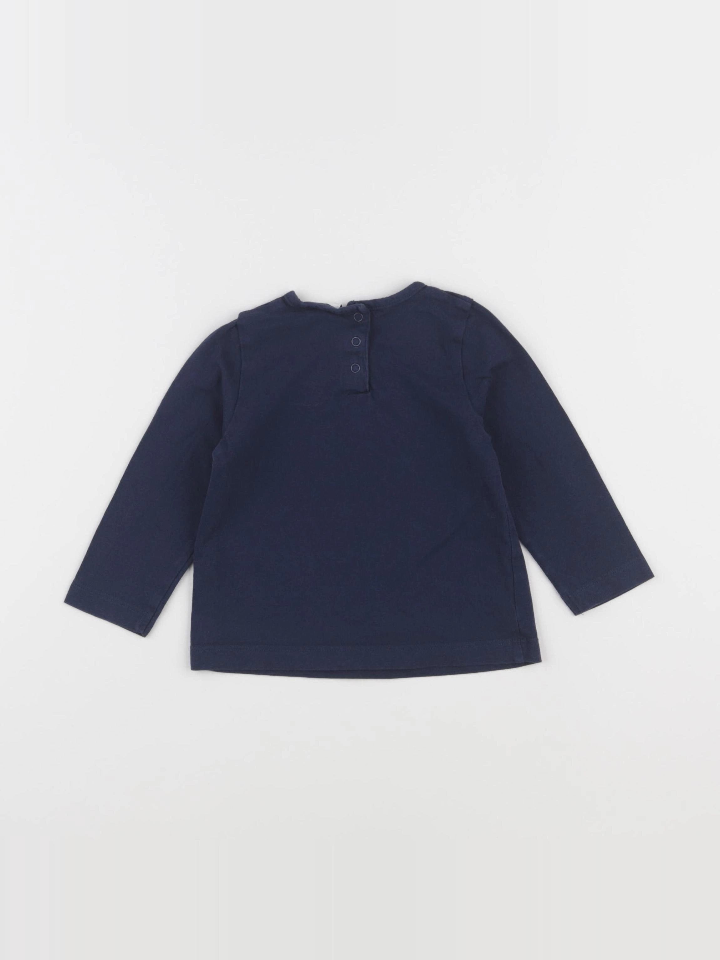 Tape à l'oeil - tee-shirt bleu - 18 mois