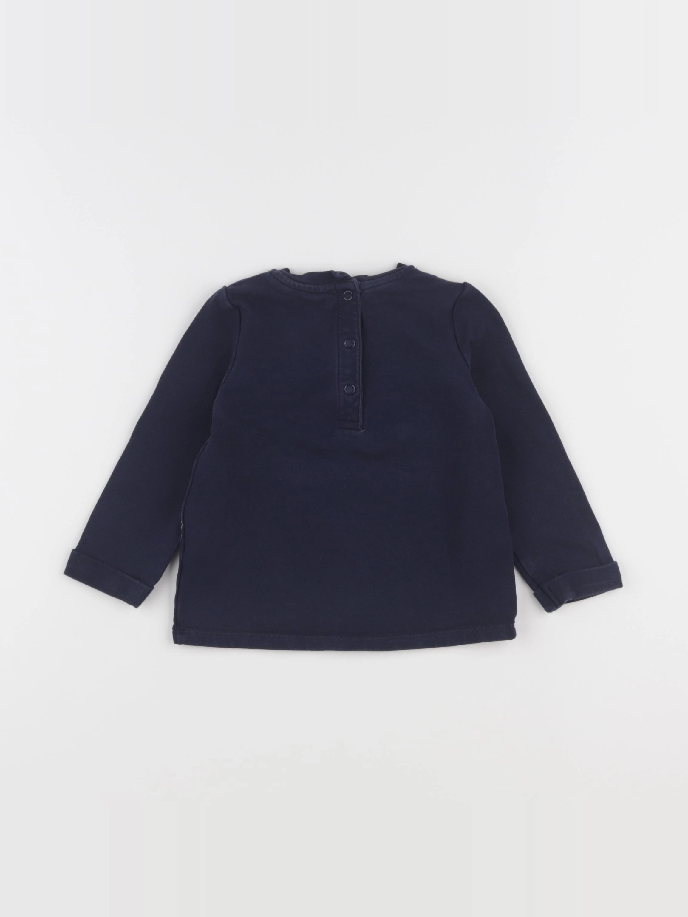 La Redoute - sweat bleu - 18 mois