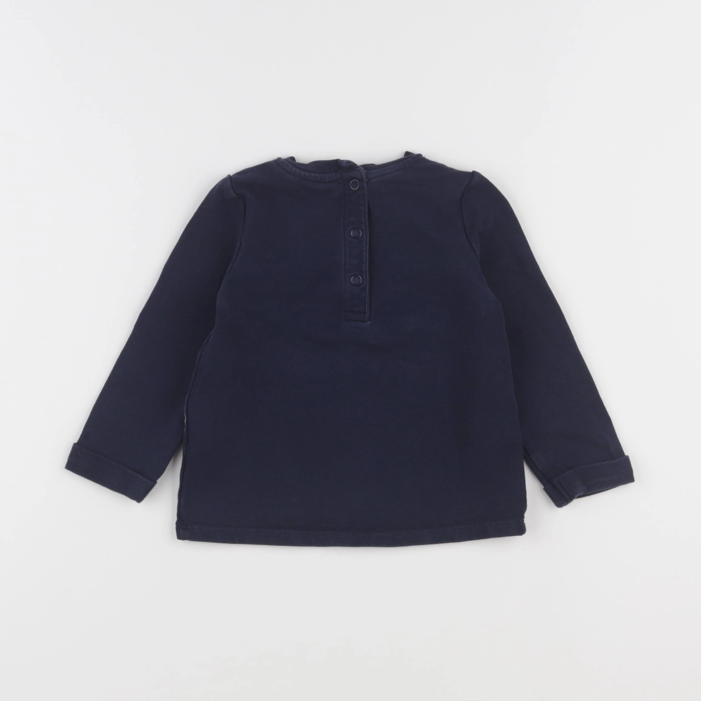 La Redoute - sweat bleu - 18 mois