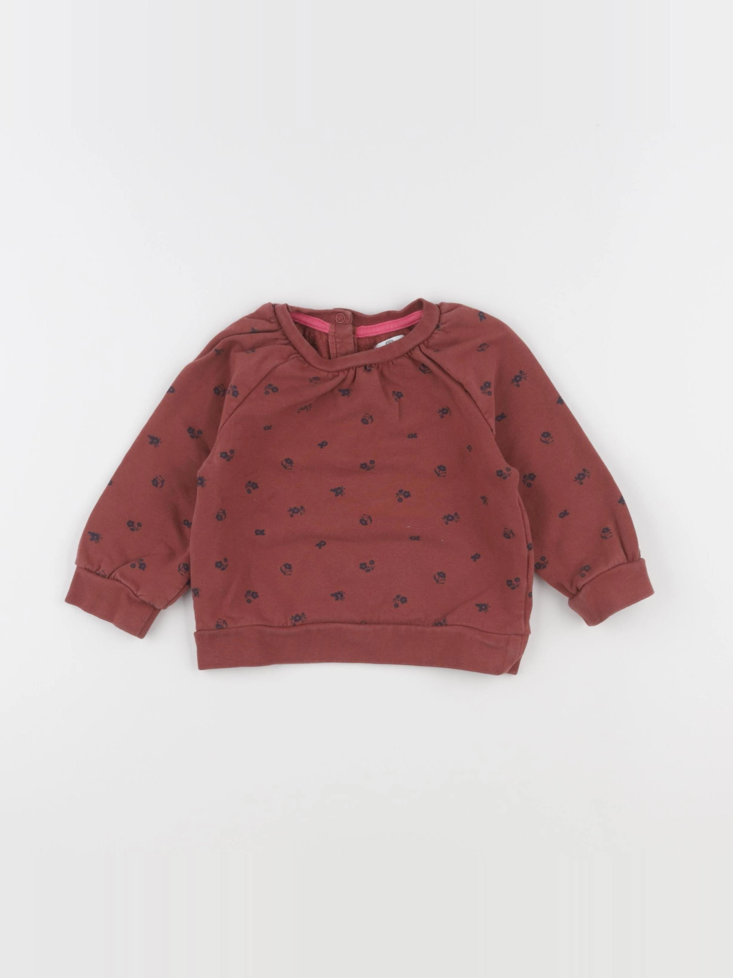 La Redoute - sweat marron - 18 mois