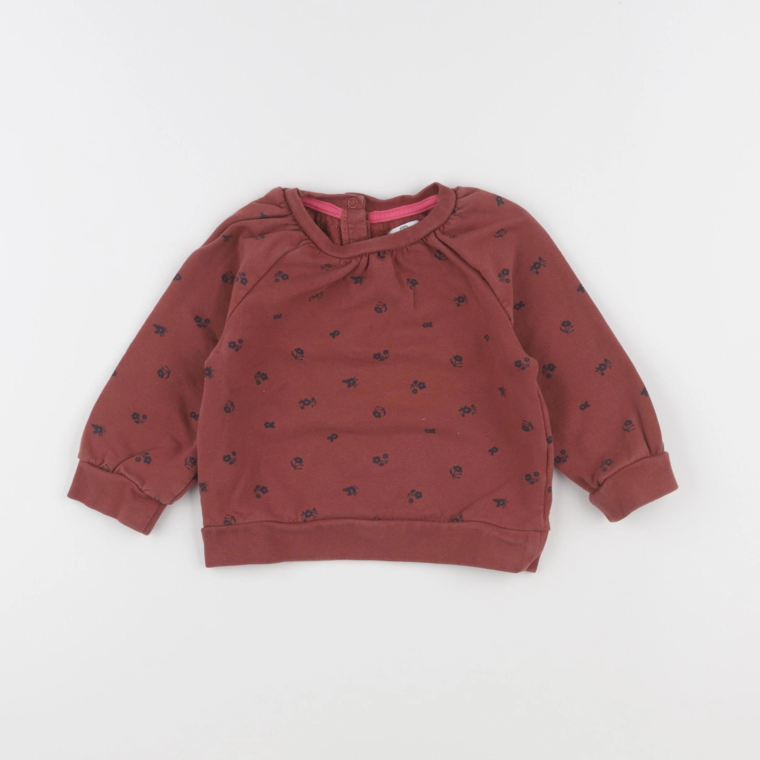 La Redoute - sweat marron - 18 mois