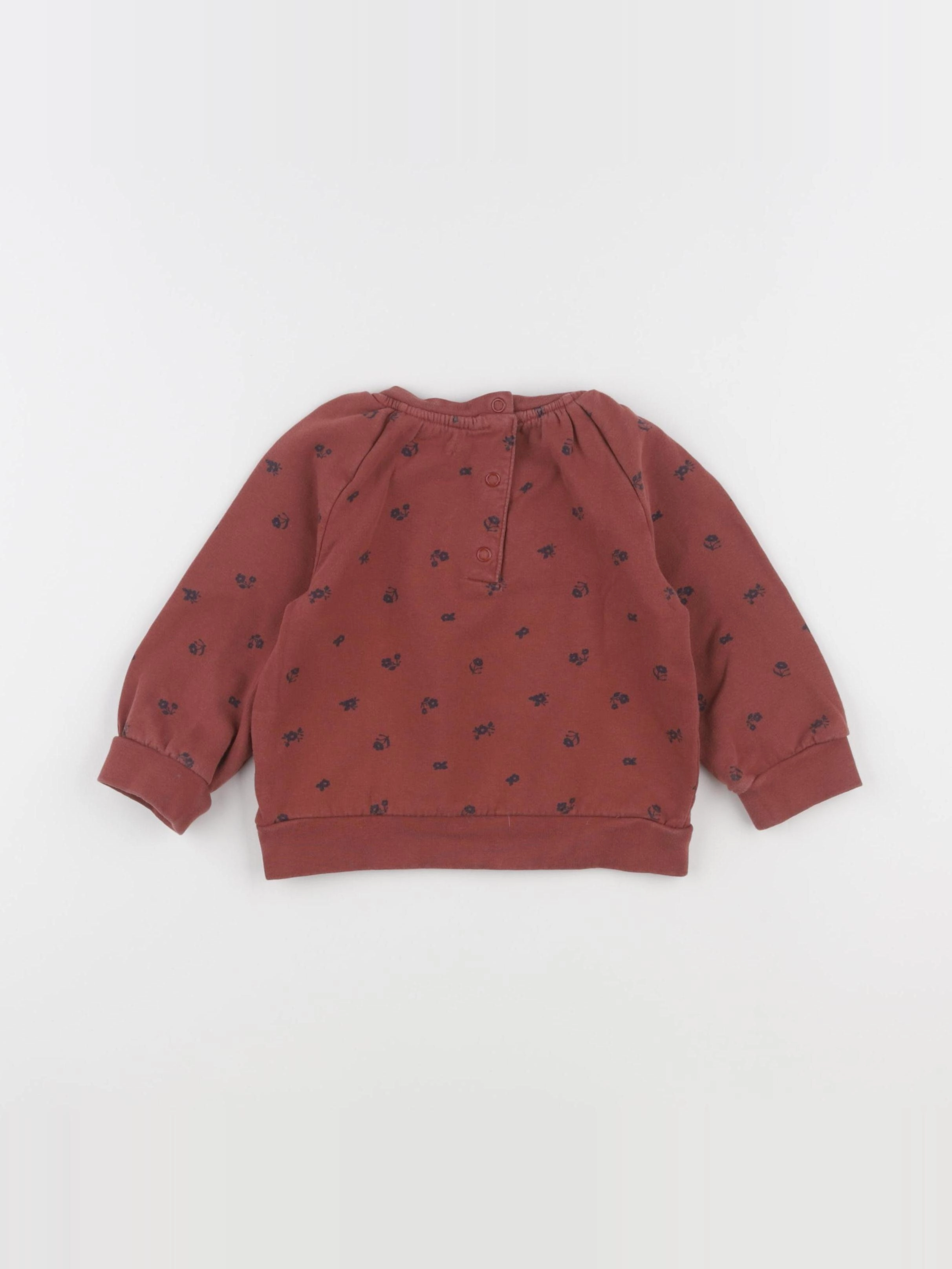 La Redoute - sweat marron - 18 mois