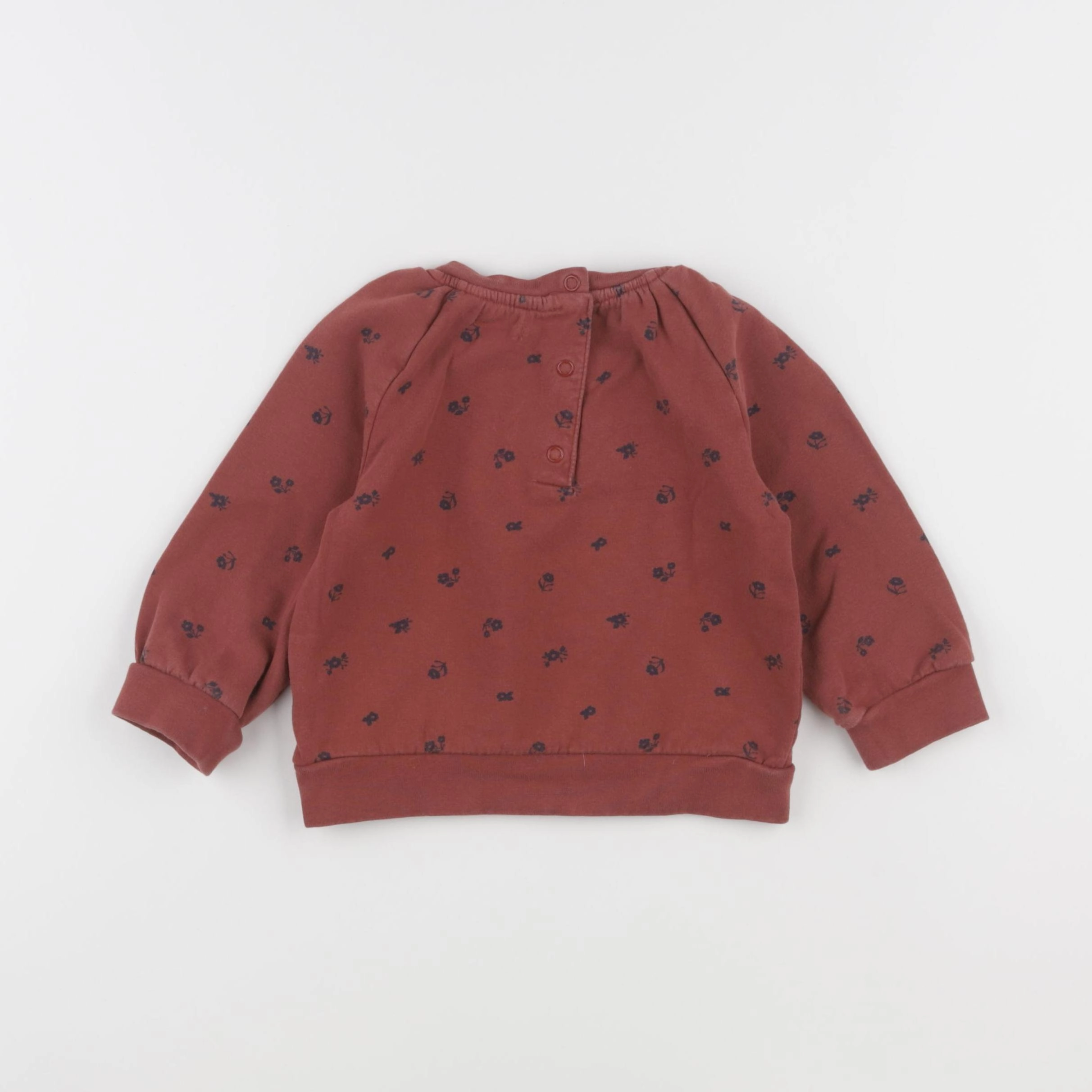 La Redoute - sweat marron - 18 mois