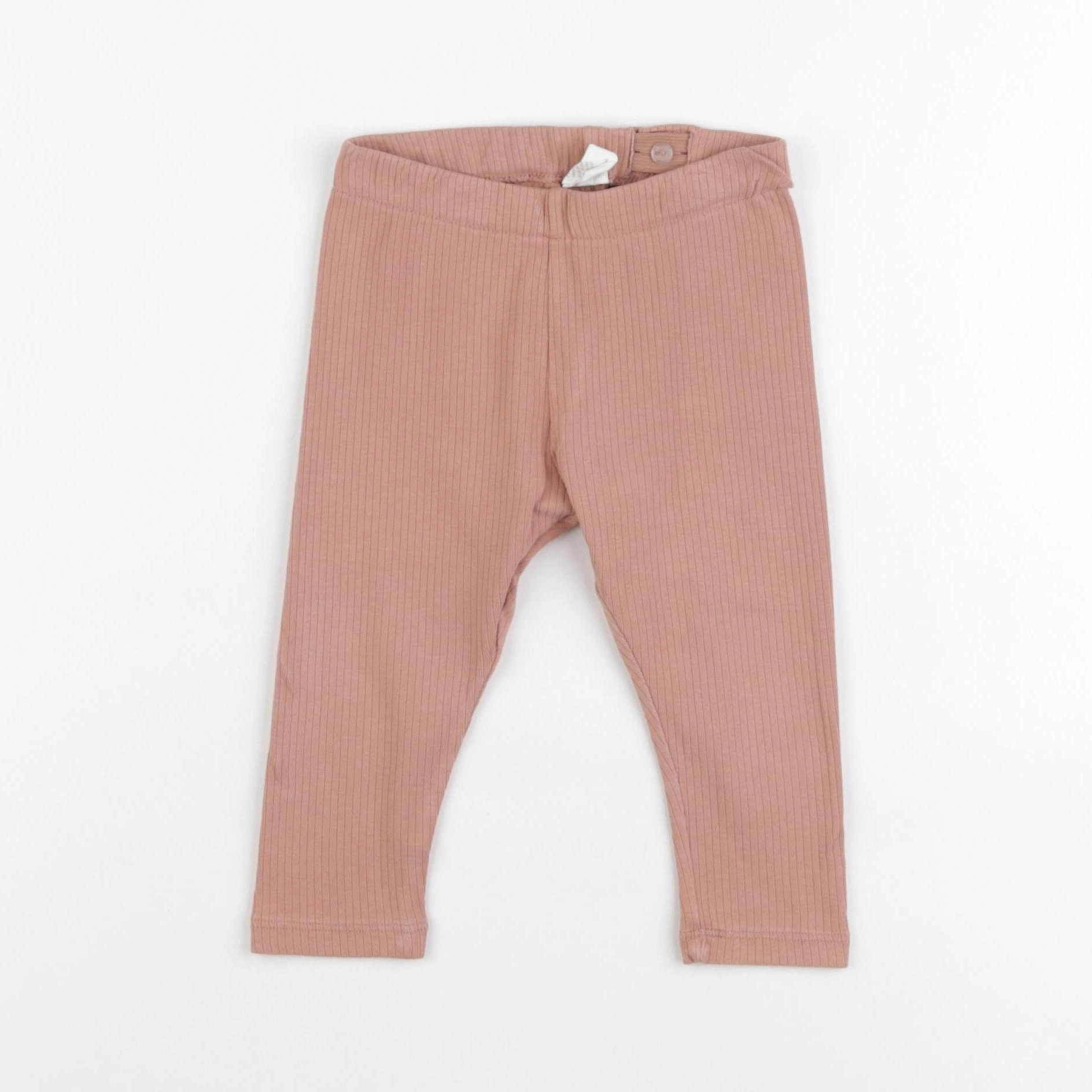 H&M - legging rose - 9/12 mois