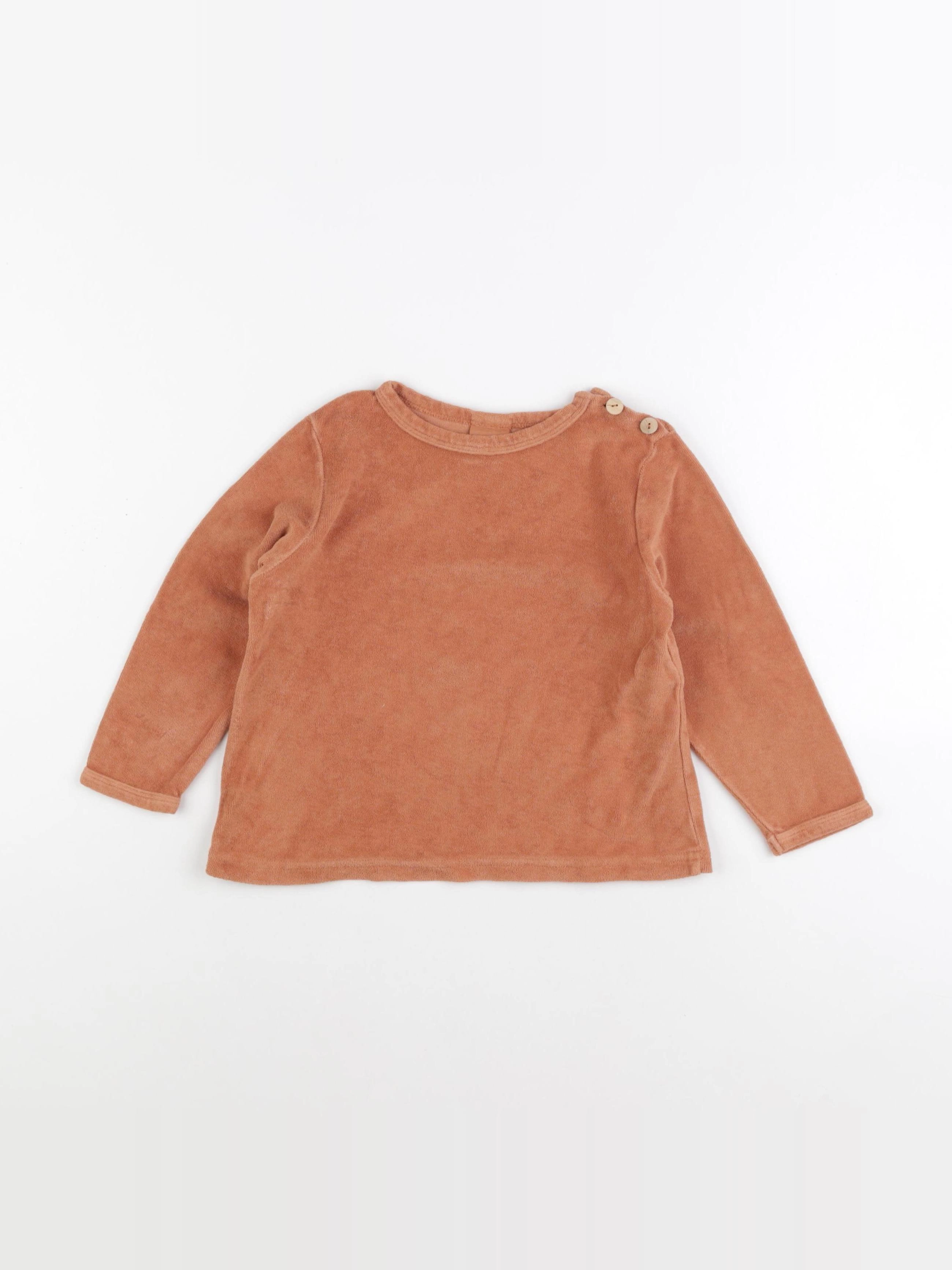 Studio Boheme - sweat marron - 24 mois