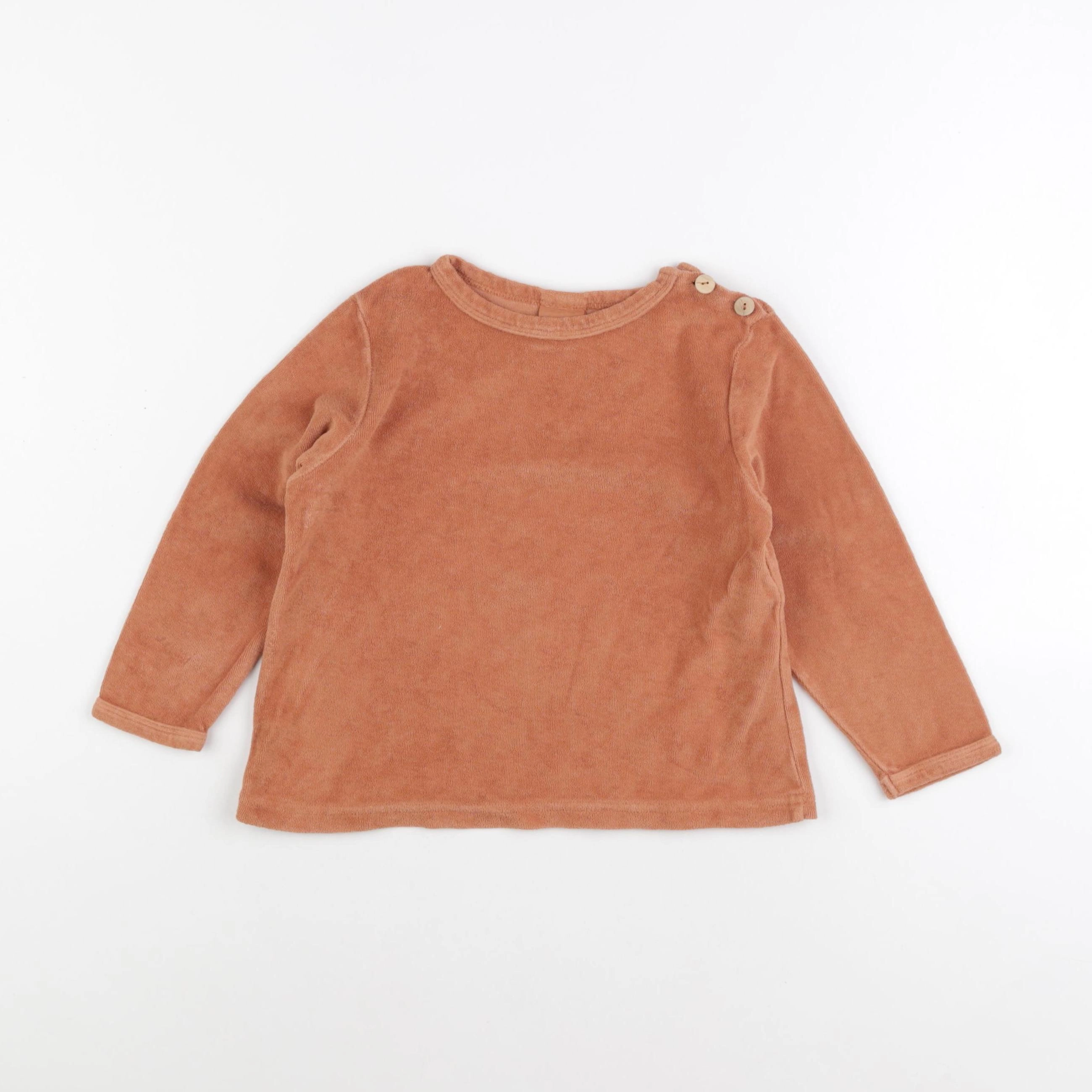Studio Boheme - sweat marron - 24 mois