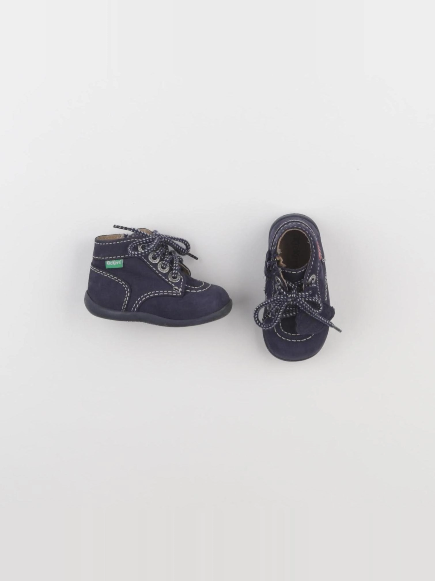 Kickers - bottillons bleu - pointure 19