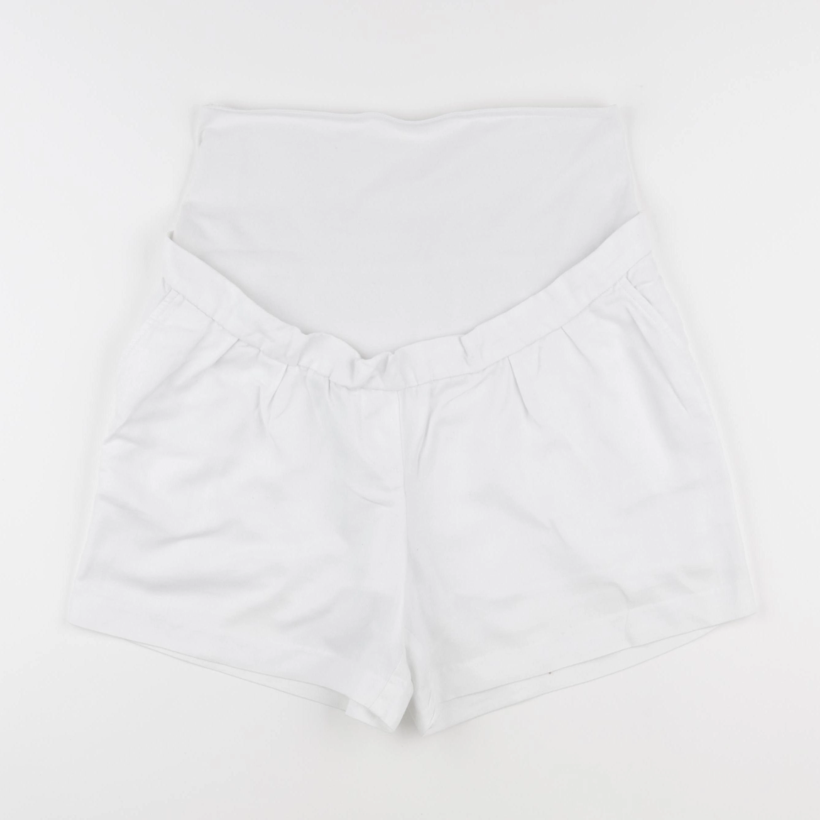 Kiabi - short grossesse blanc - 40