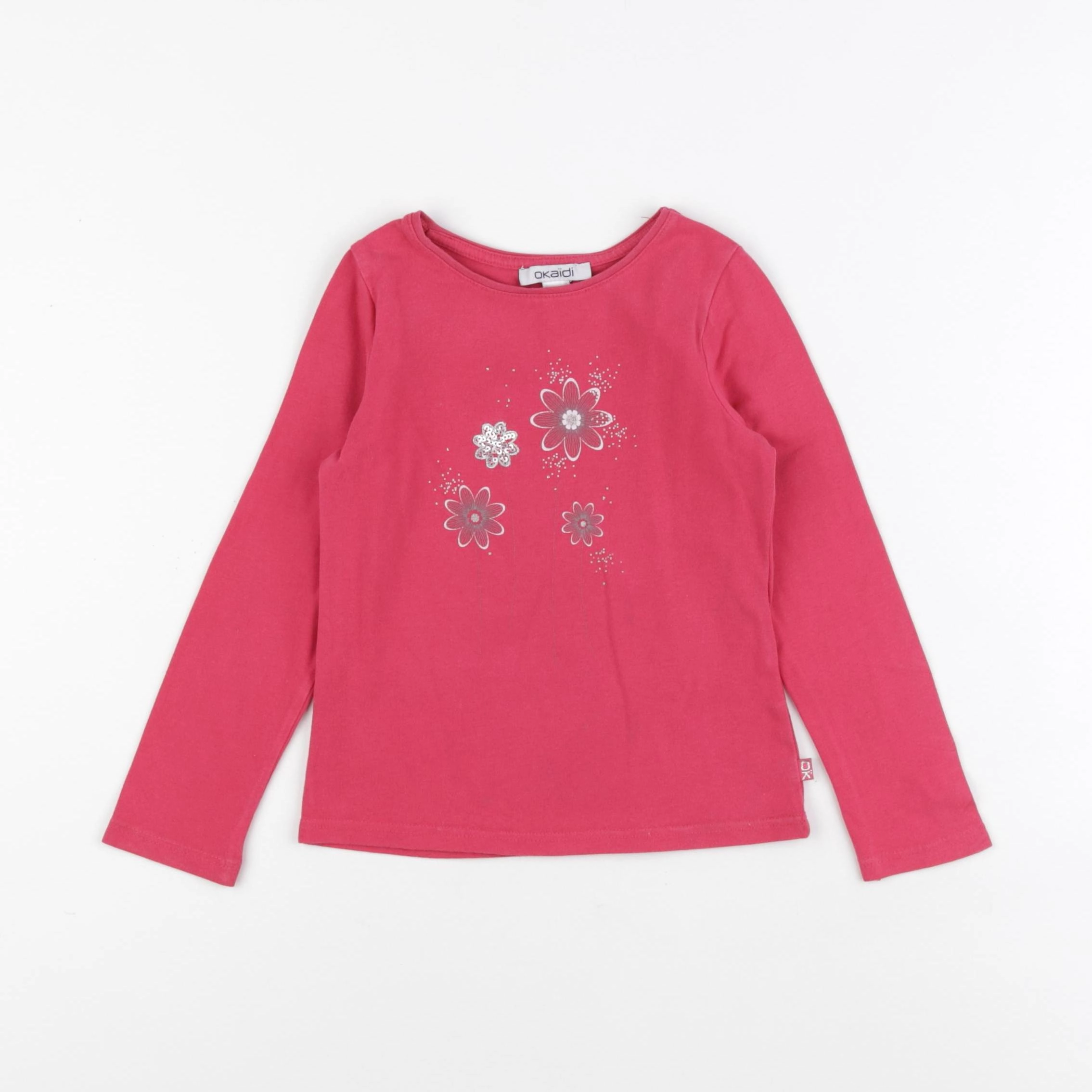 Okaidi - tee-shirt rose - 3 ans