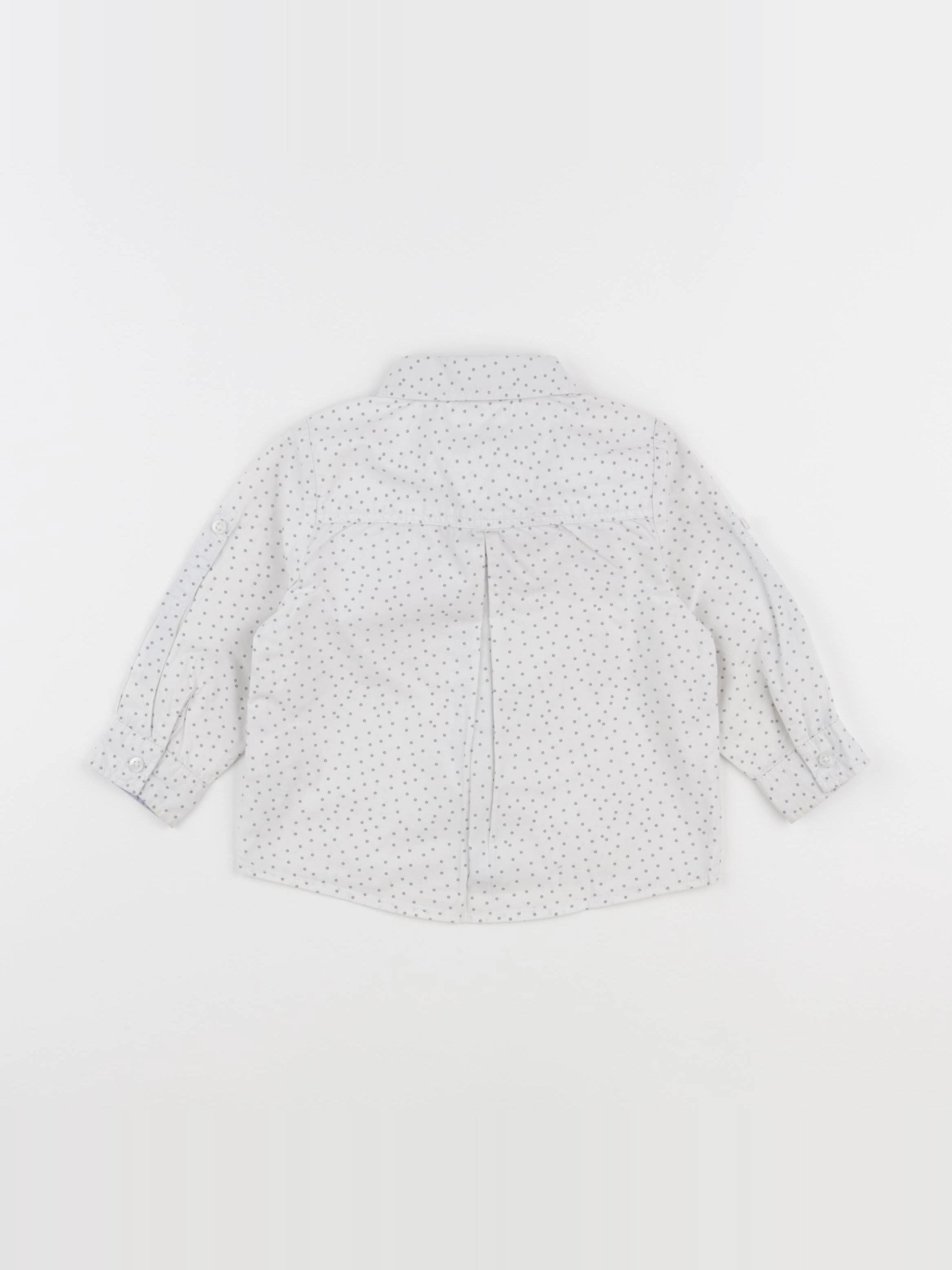 Tape à l'oeil - chemise blanc - 18 mois