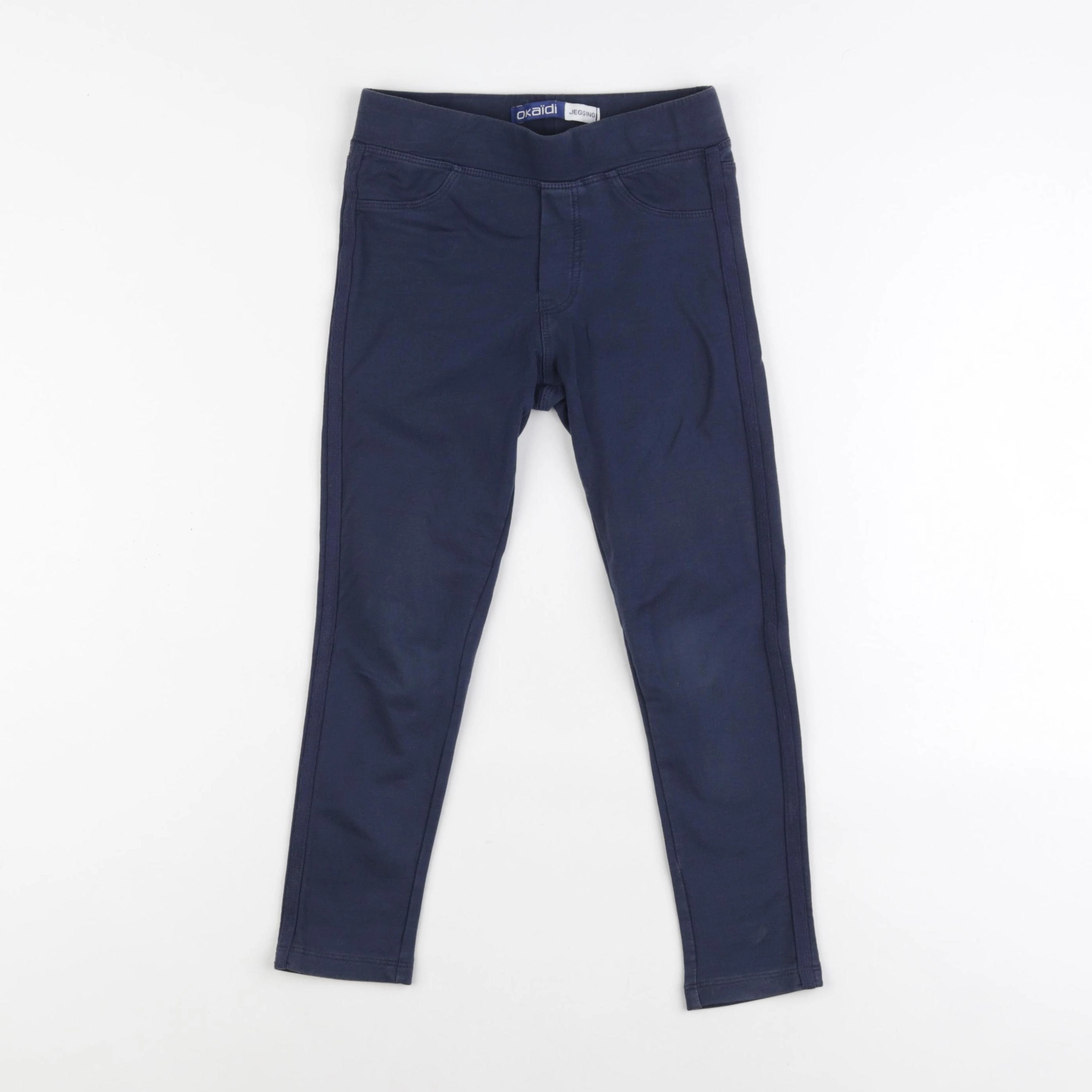 Okaidi - jegging bleu - 6 ans