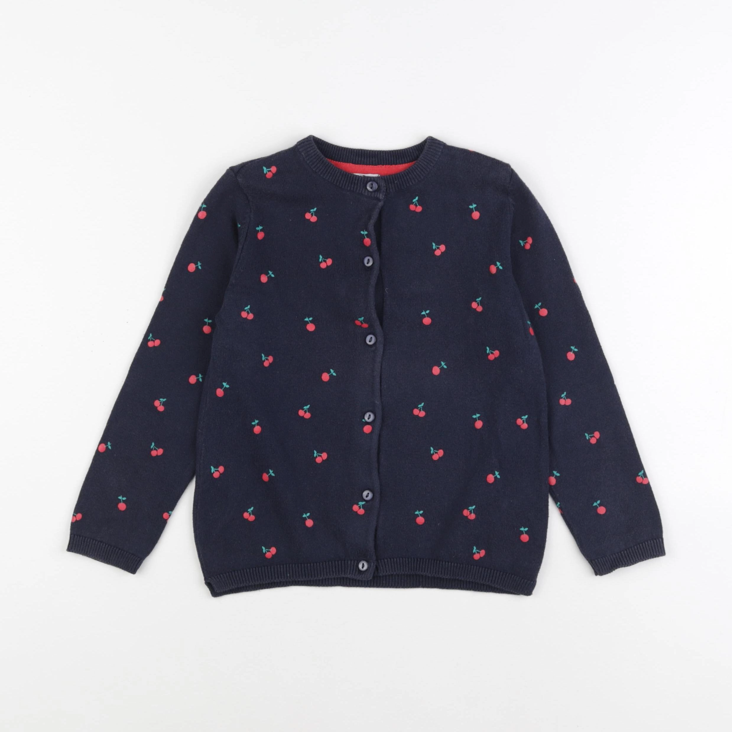 Vertbaudet - gilet bleu - 6 ans