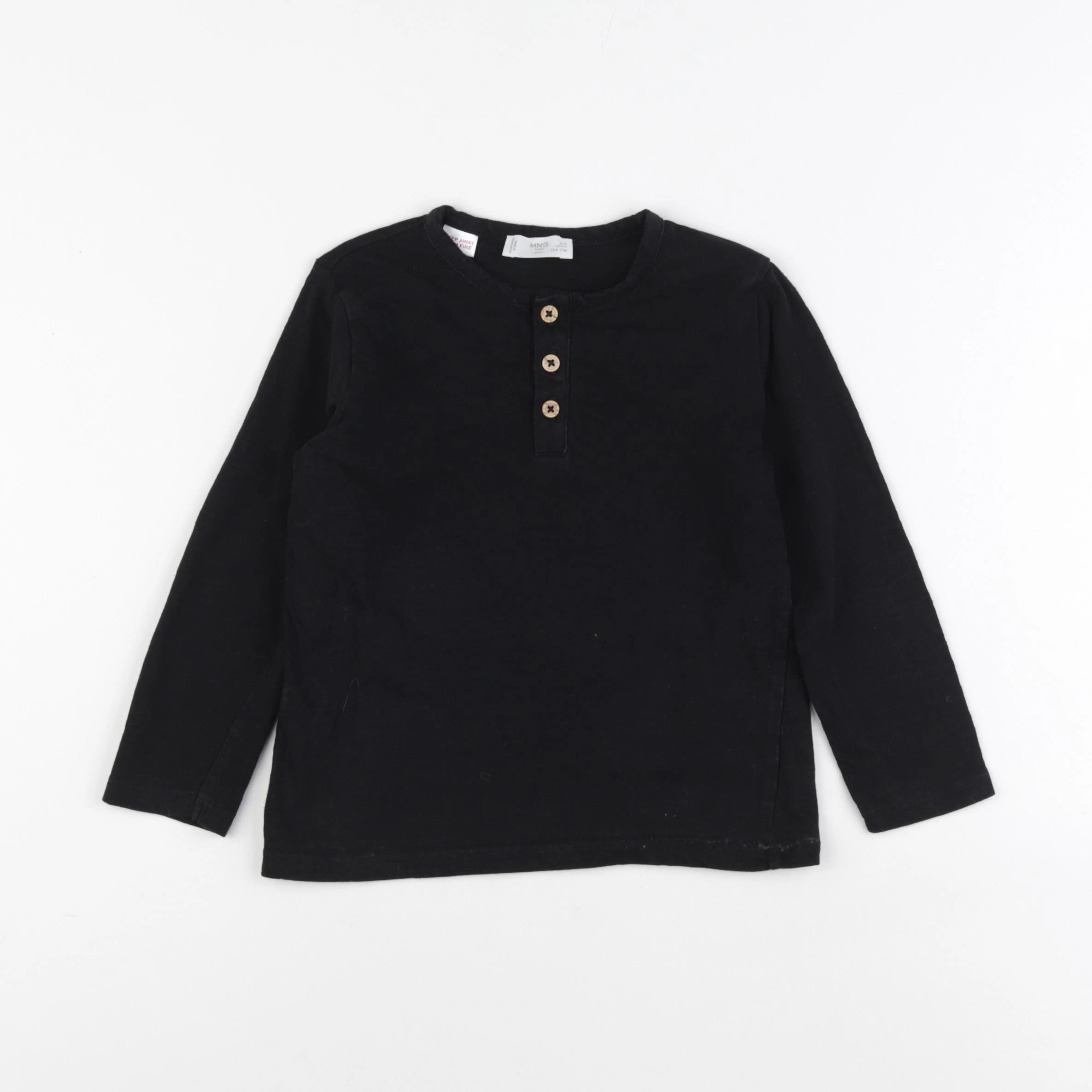 Mango - tee-shirt noir - 3/4 ans