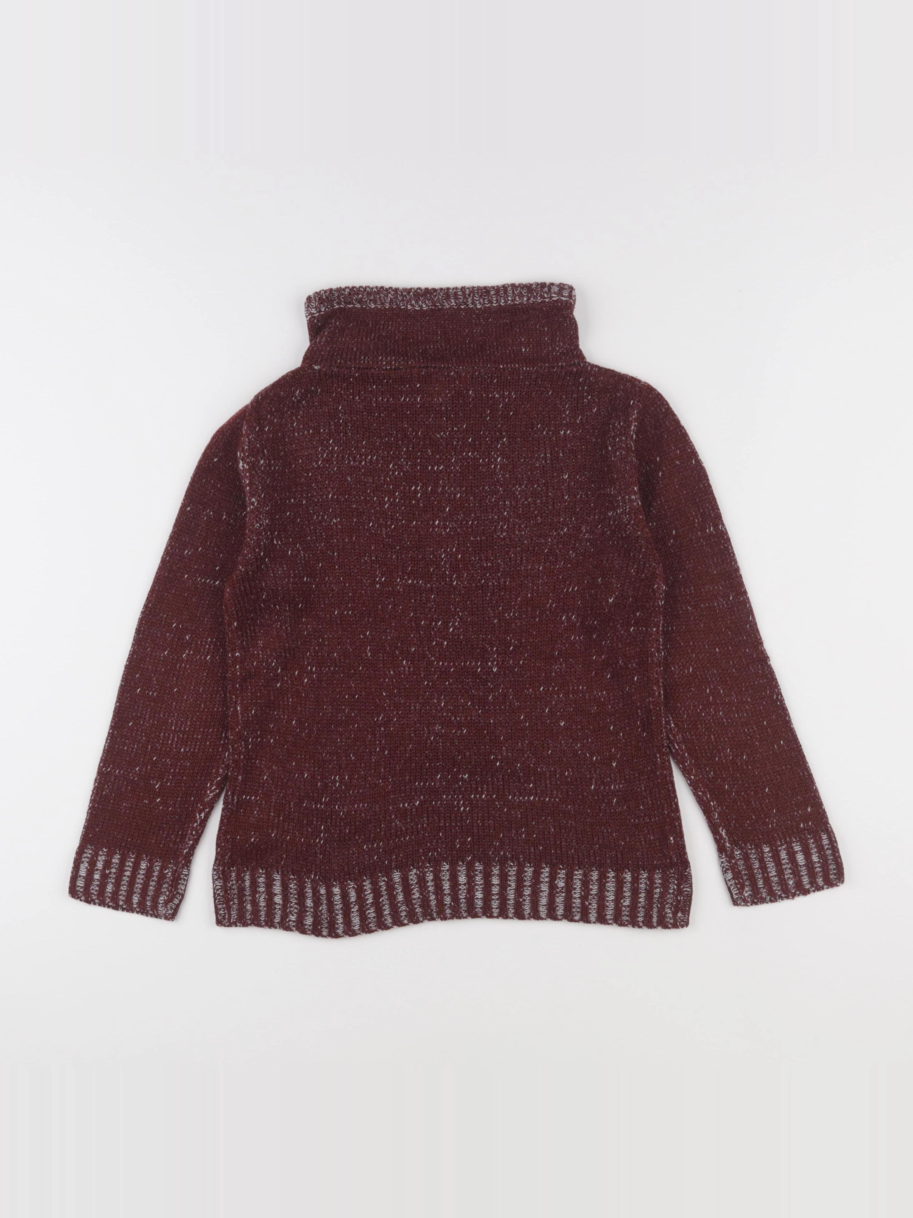 Vertbaudet - pull rouge - 8 ans