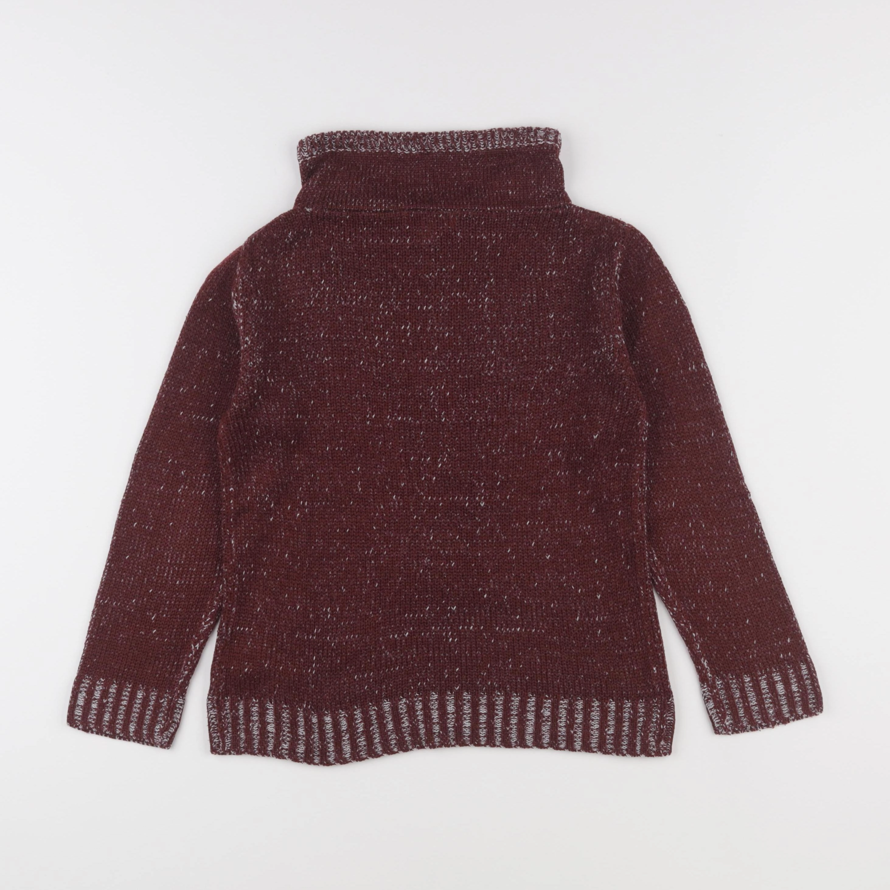 Vertbaudet - pull rouge - 8 ans