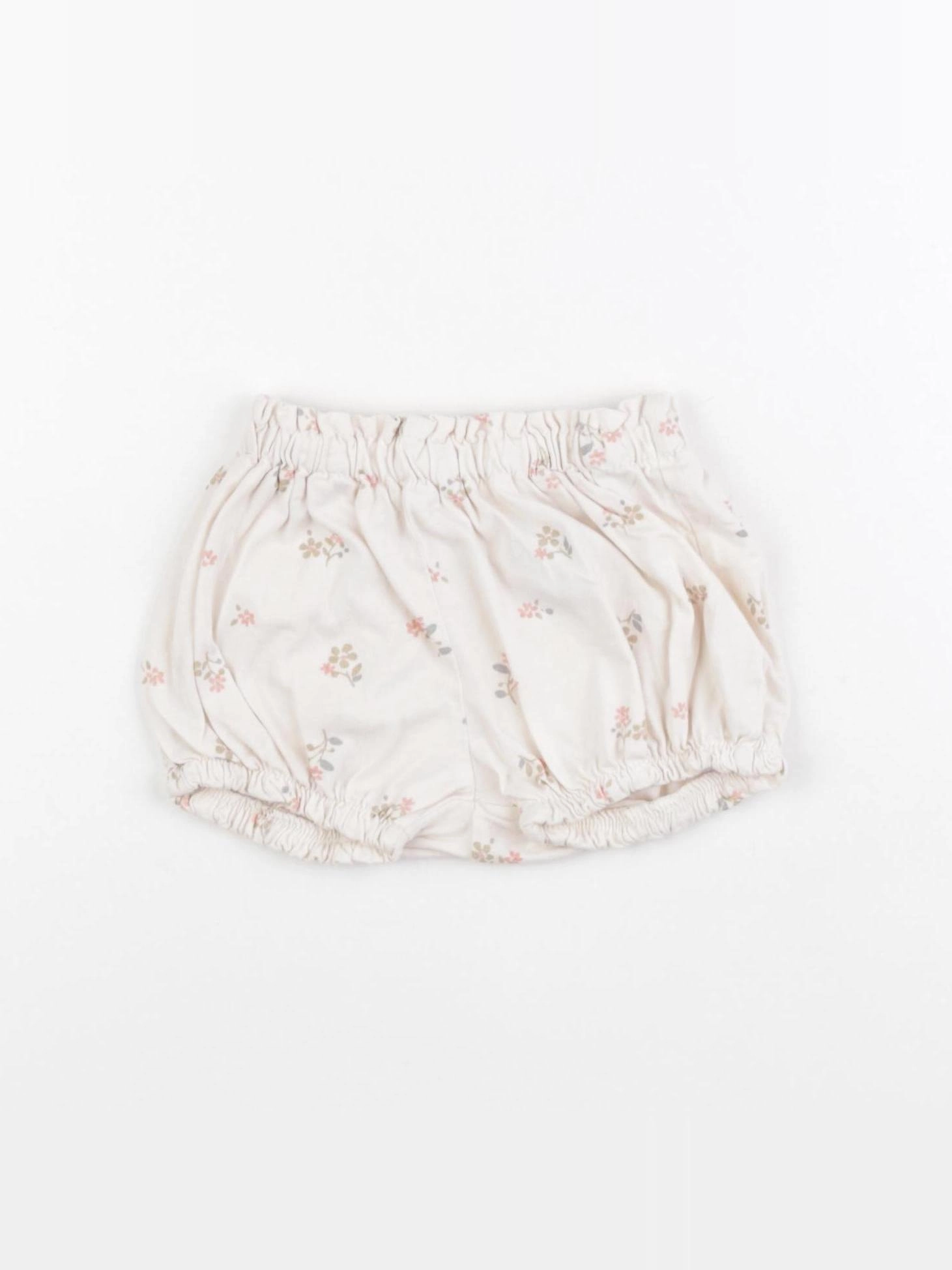 H&M - bloomer beige - 9/12 mois