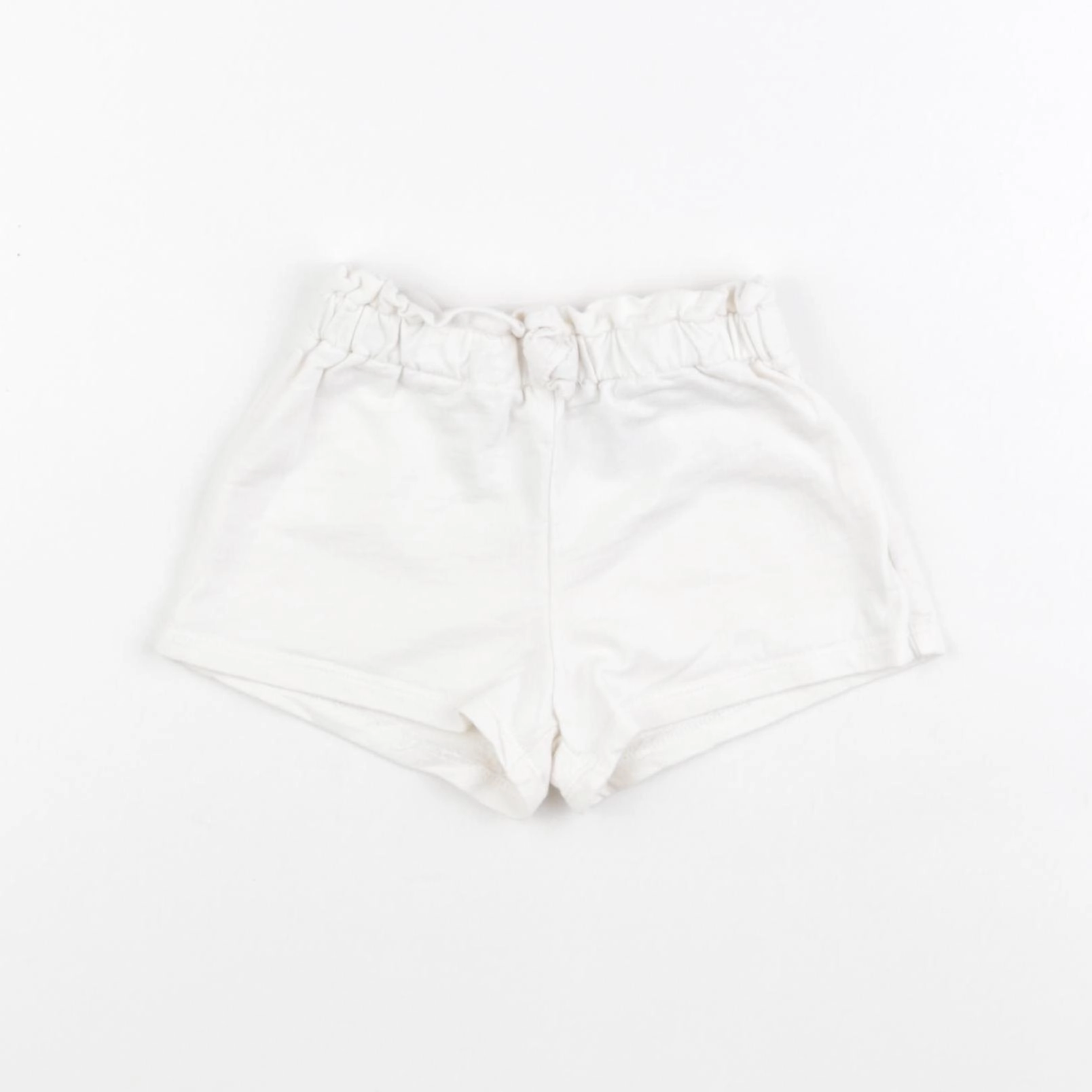 H&M - short blanc - 9/12 mois