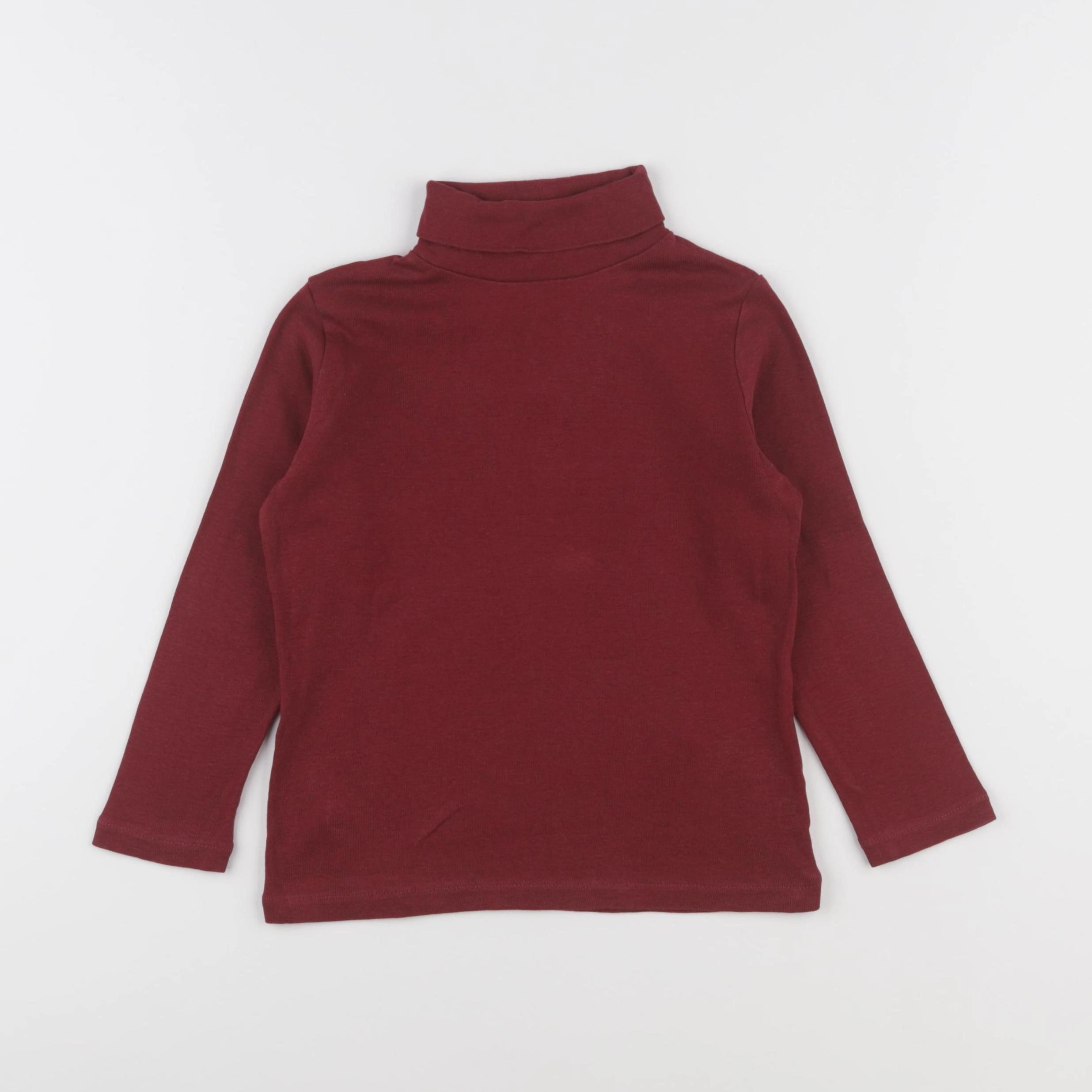 Vertbaudet - sous-pull rouge - 5 ans