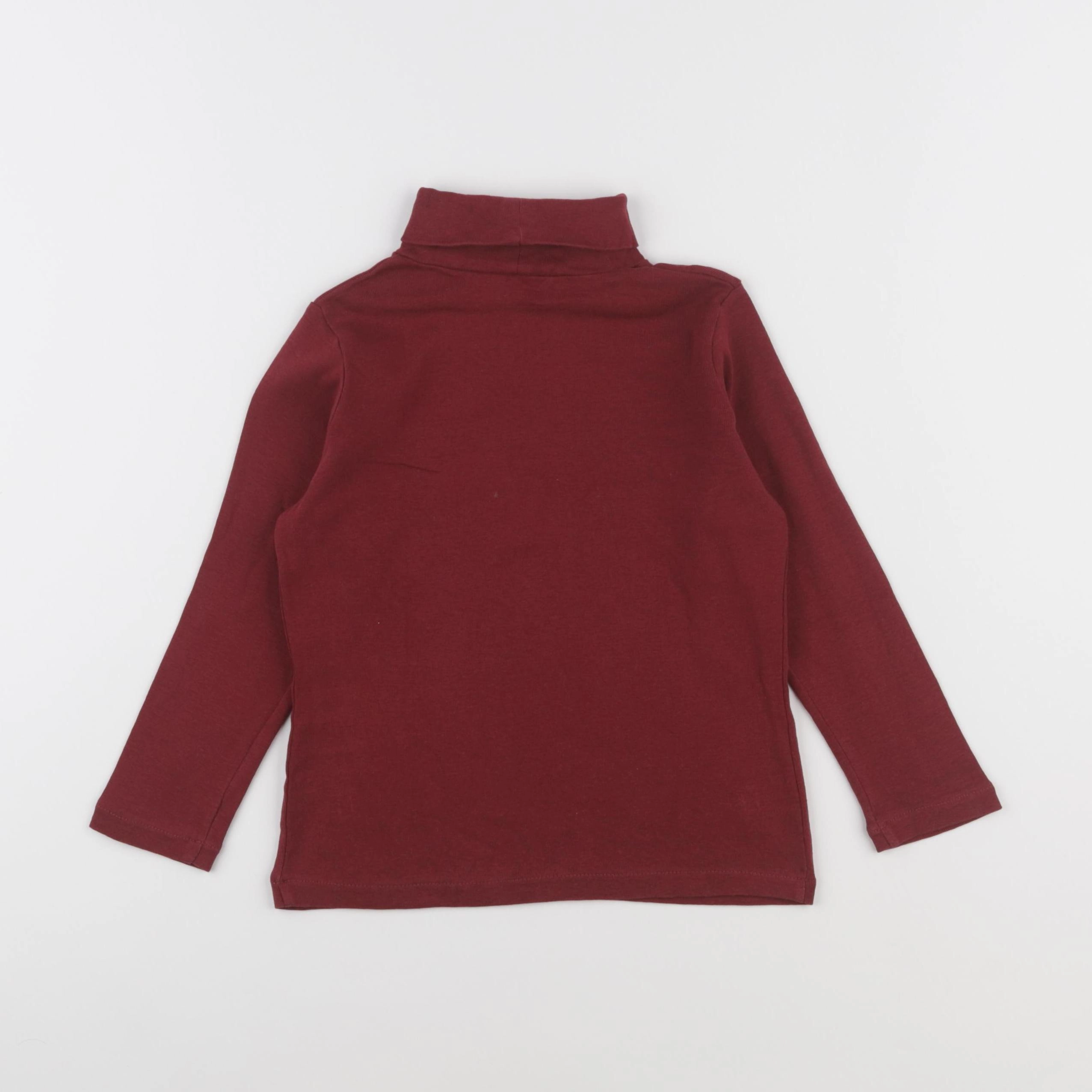 Vertbaudet - sous-pull rouge - 5 ans