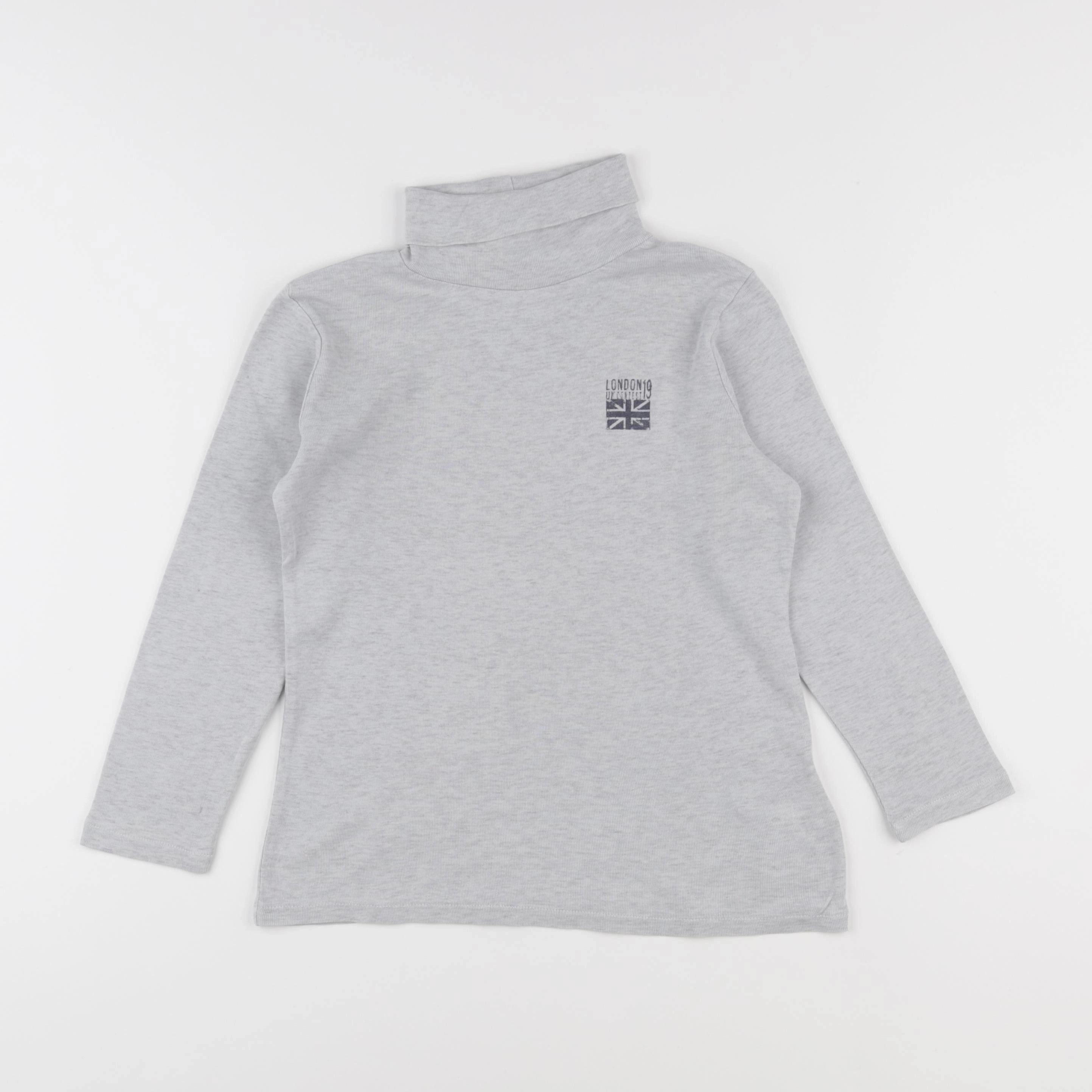 Vertbaudet - sous-pull gris - 5 ans