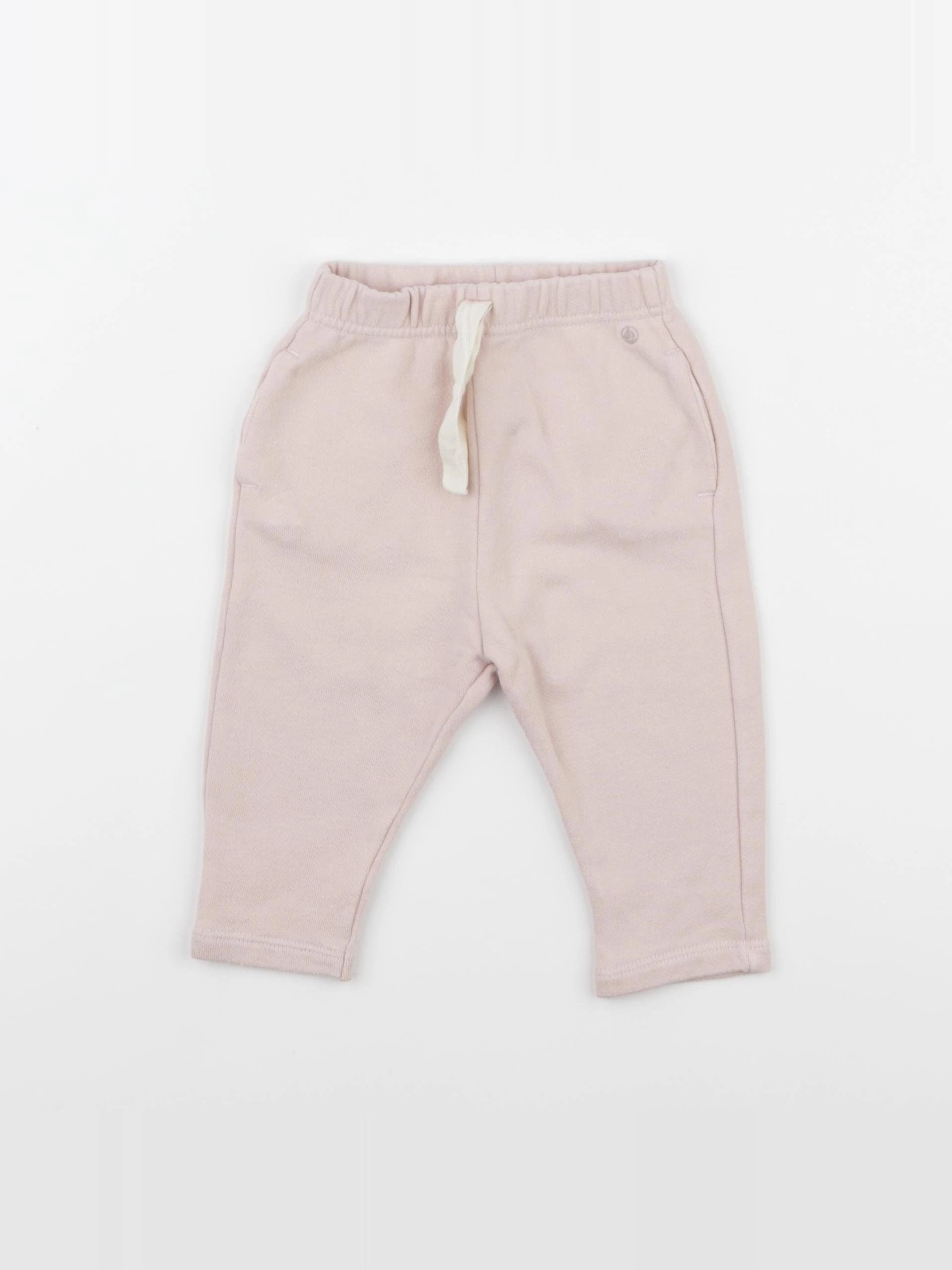 Petit Bateau - jogging rose - 6 mois
