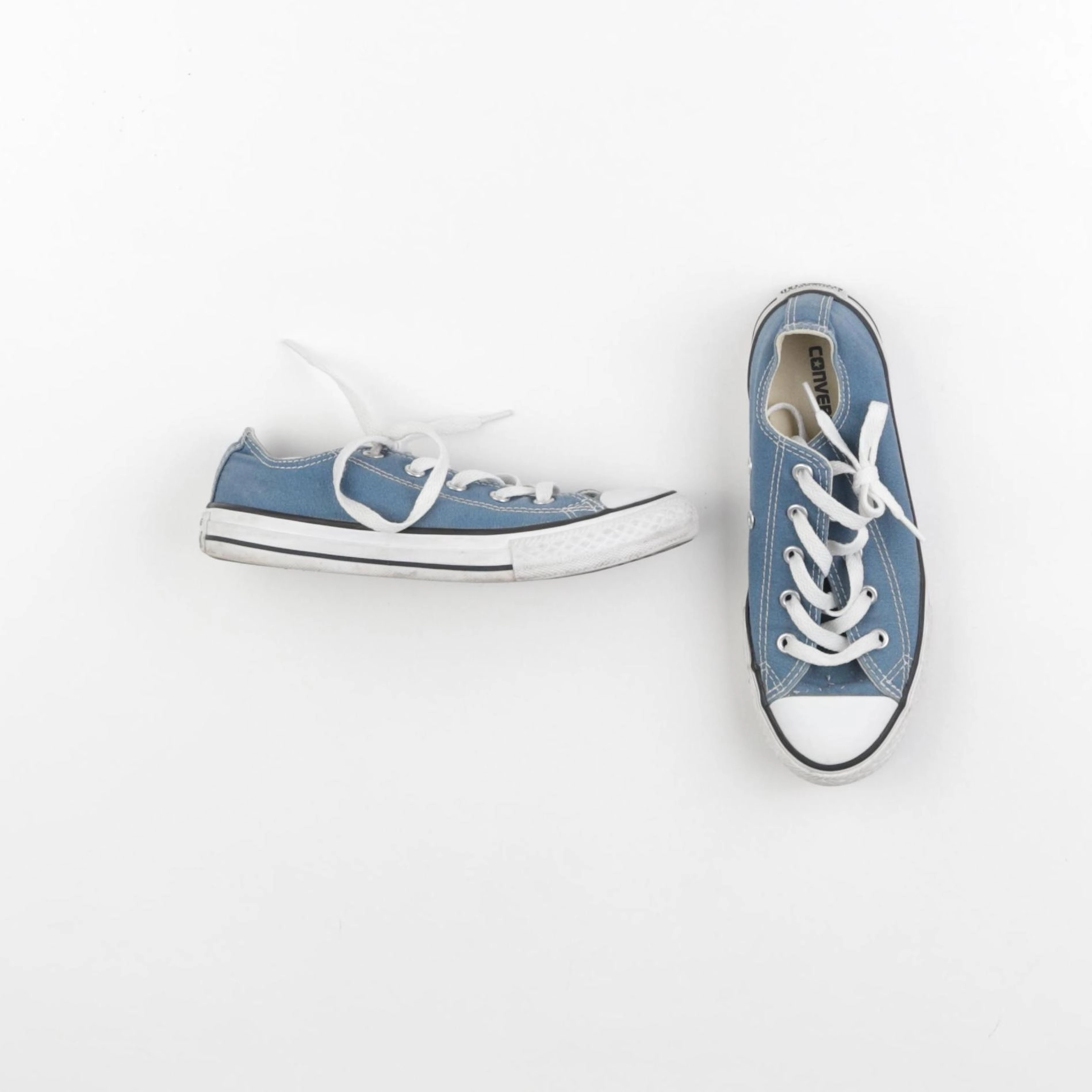 Converse - tennis à scratch/ lacets bleu - pointure 33