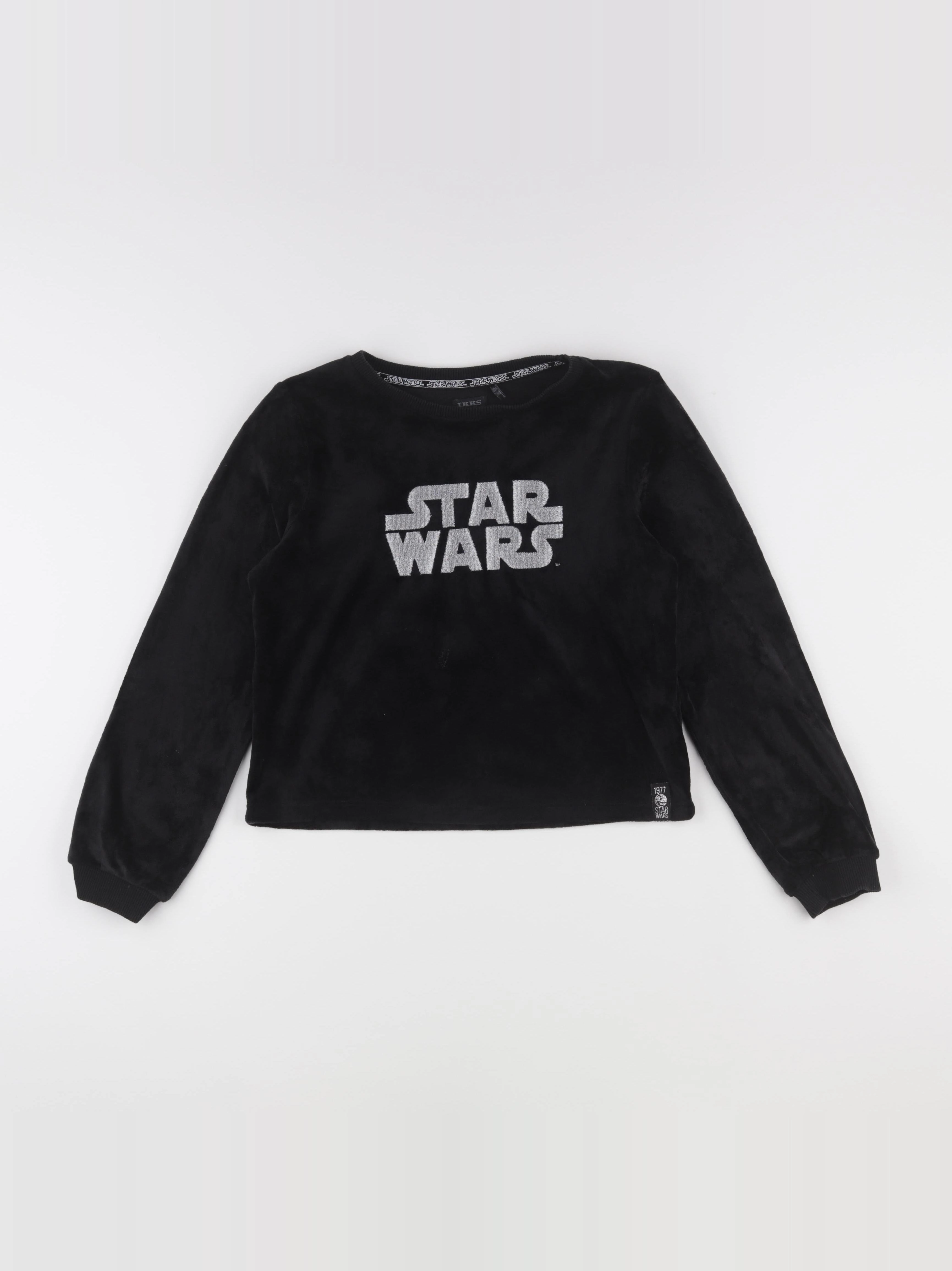 IKKS - sweat noir - 10 ans