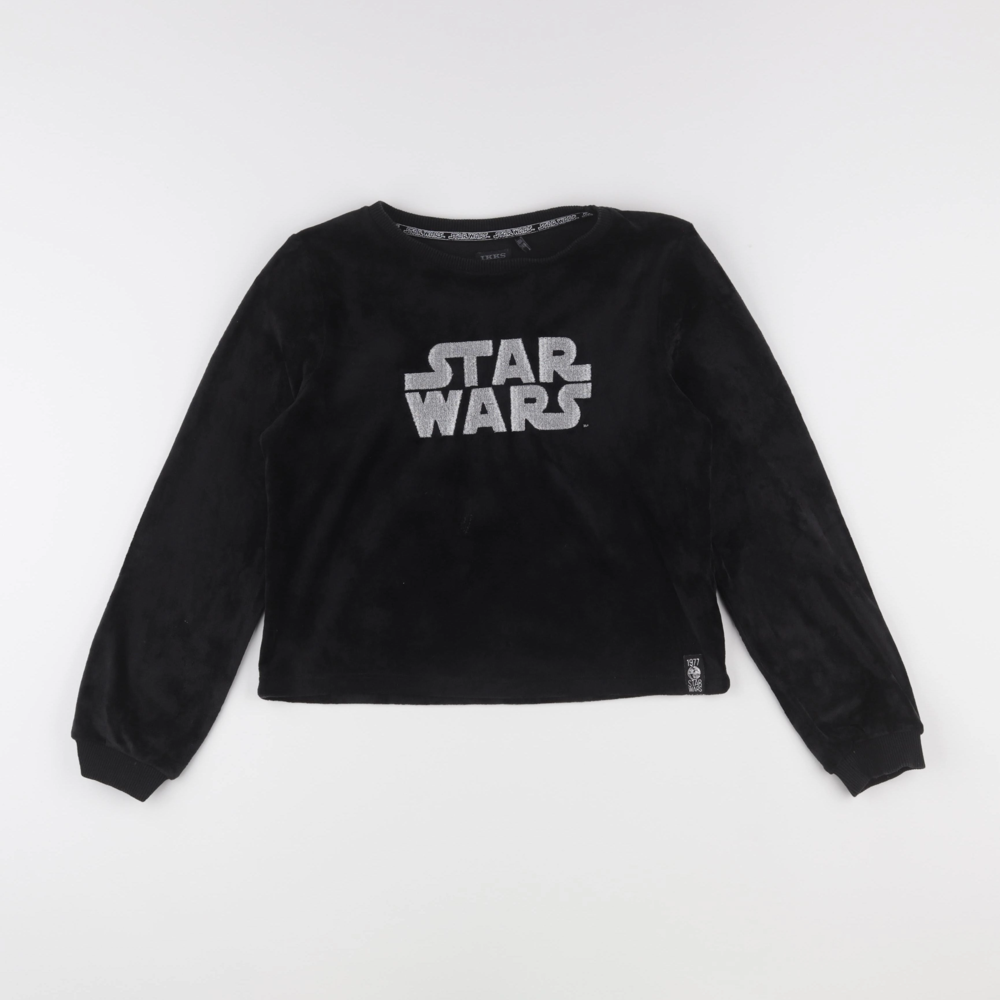 IKKS - sweat noir - 10 ans