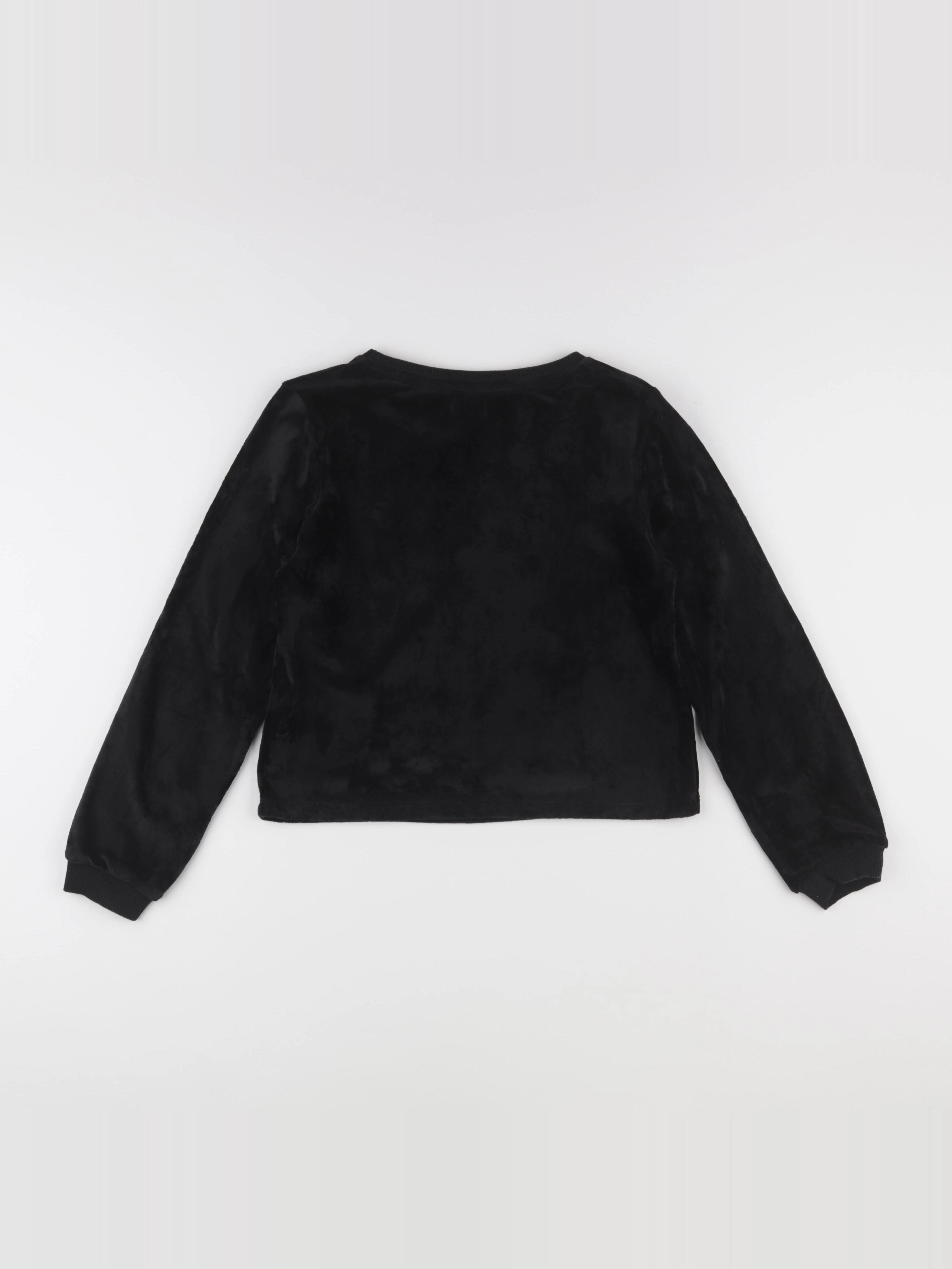 IKKS - sweat noir - 10 ans