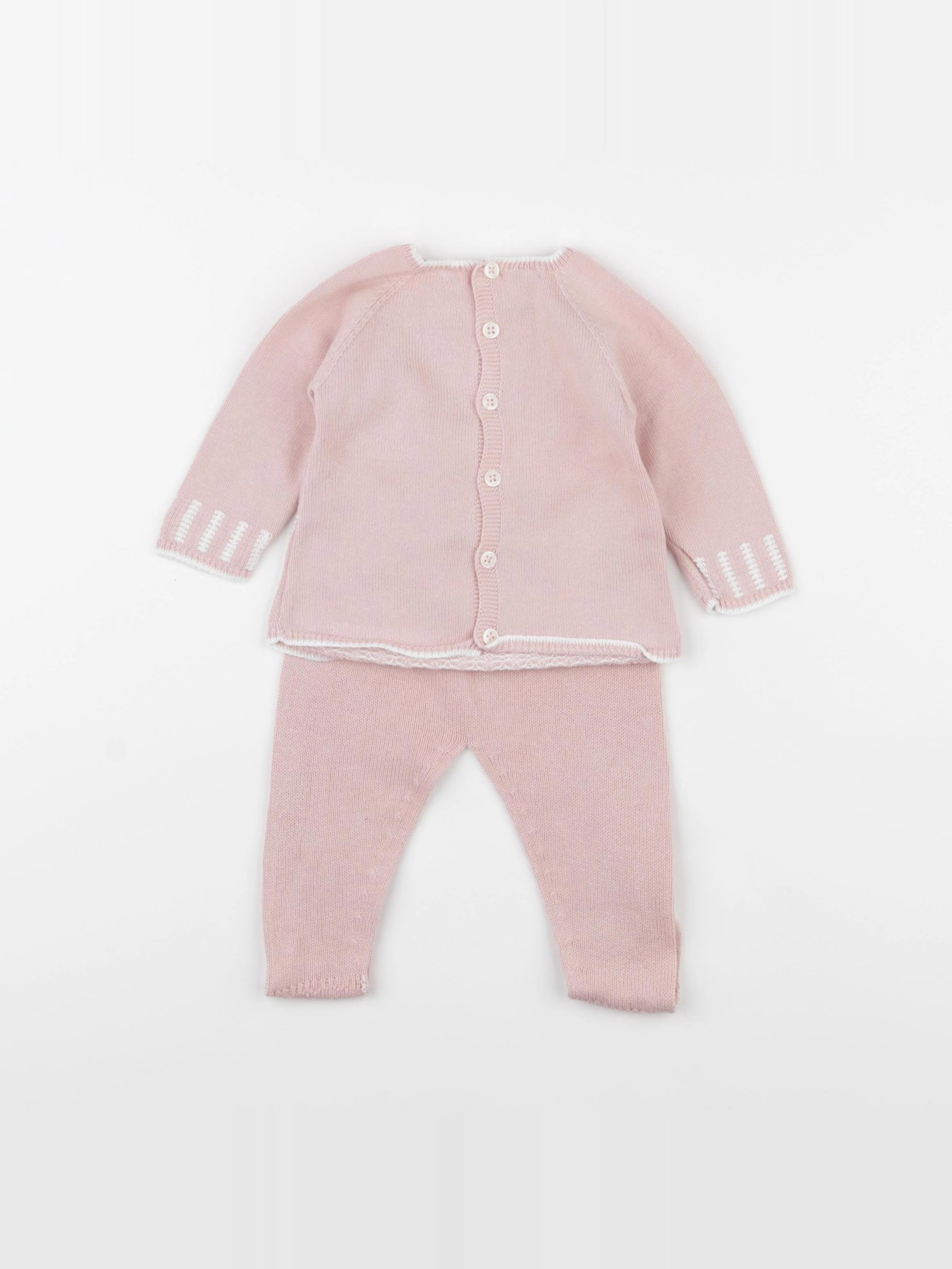 Paz Rodriguez - ensemble rose - 6 mois