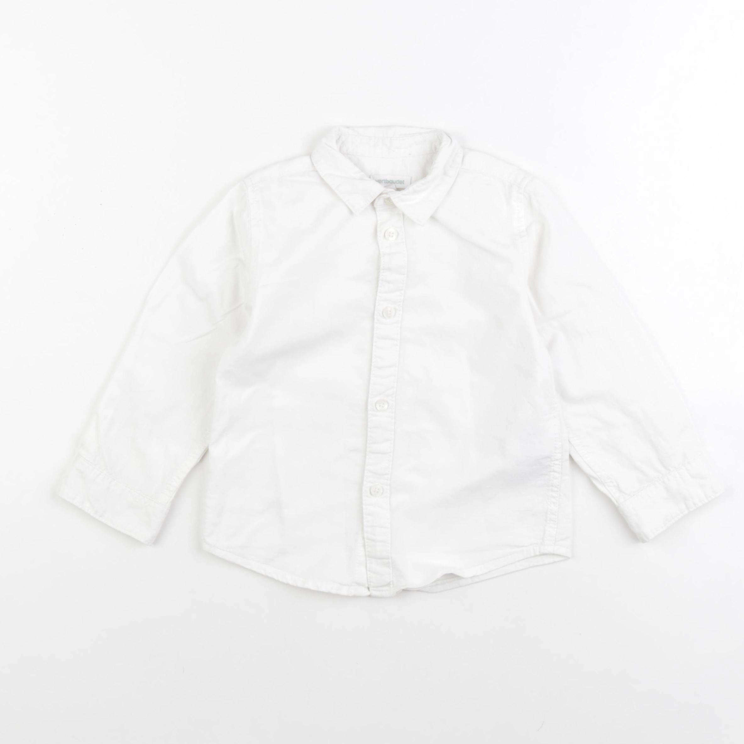 Vertbaudet - chemise blanc - 3 ans
