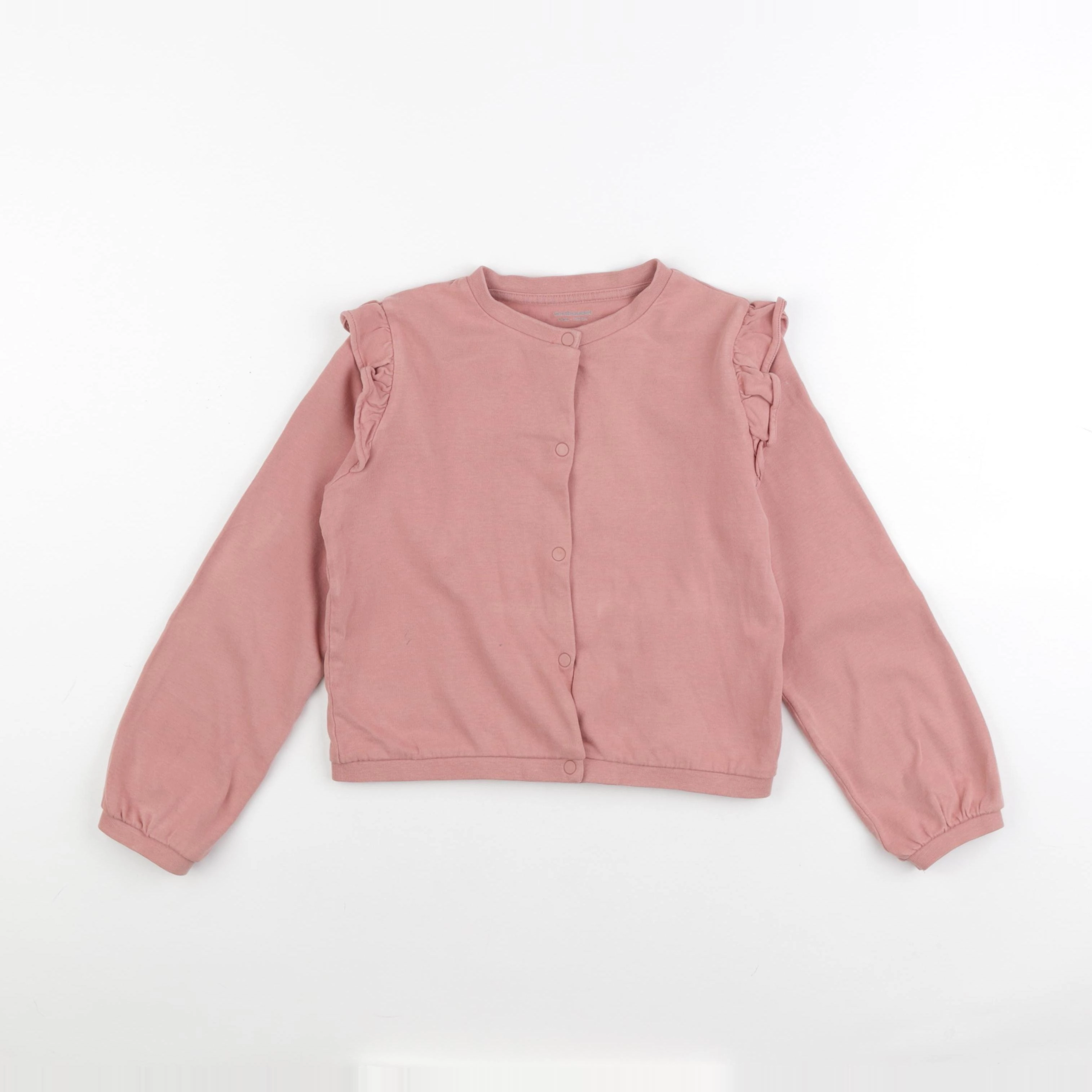 Vertbaudet - sweat rose - 8 ans