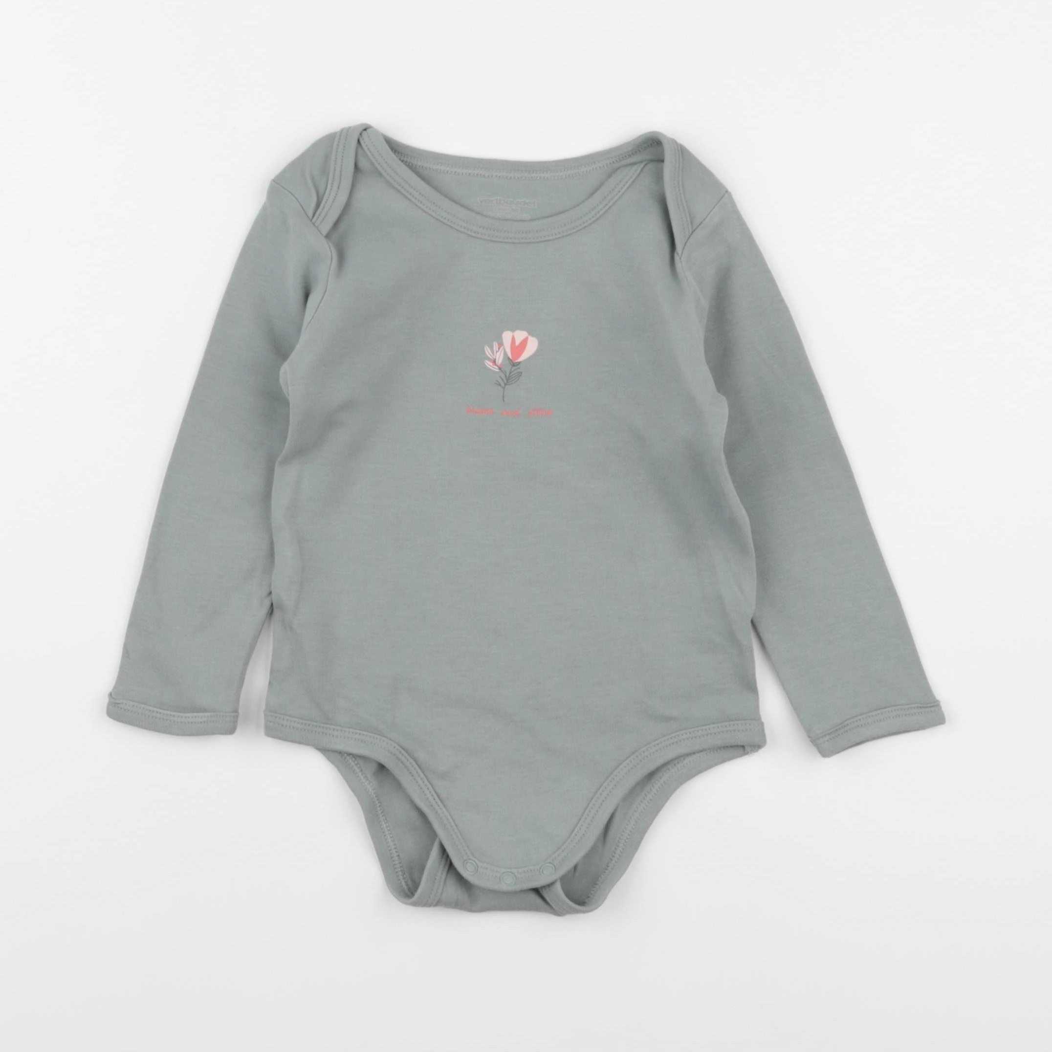 Vertbaudet - body vert - 24 mois