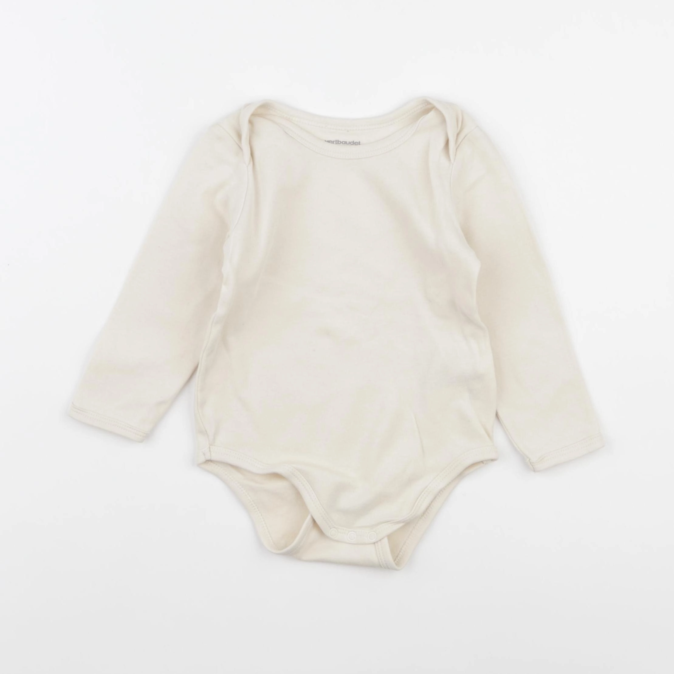 Vertbaudet - body beige - 24 mois