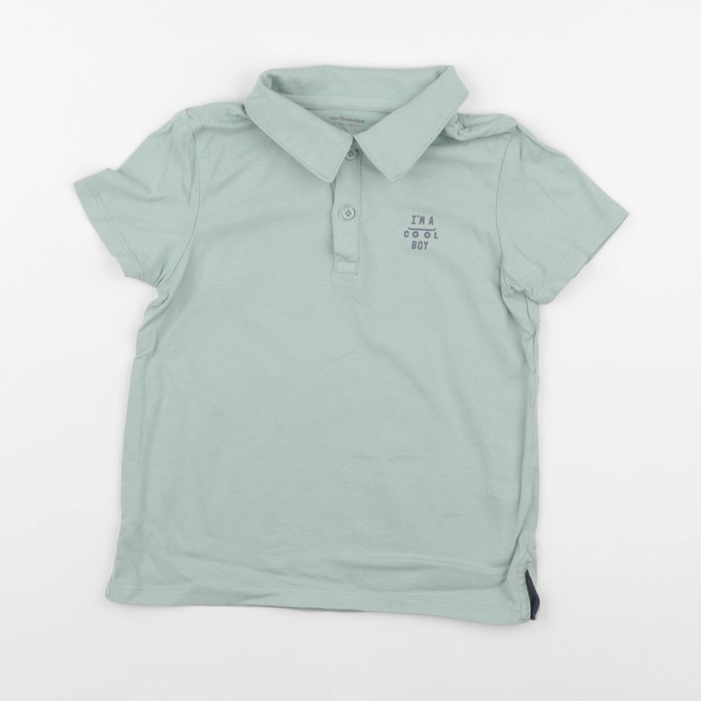 Vertbaudet - blouse vert - 6 ans